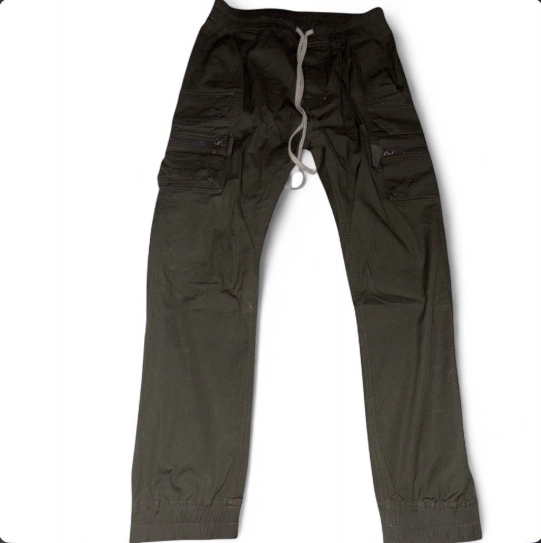 Rick Owens Rick Owens Green Mastodon Cargo Pants Size US 34 / EU 50 - 1 Thumbnail