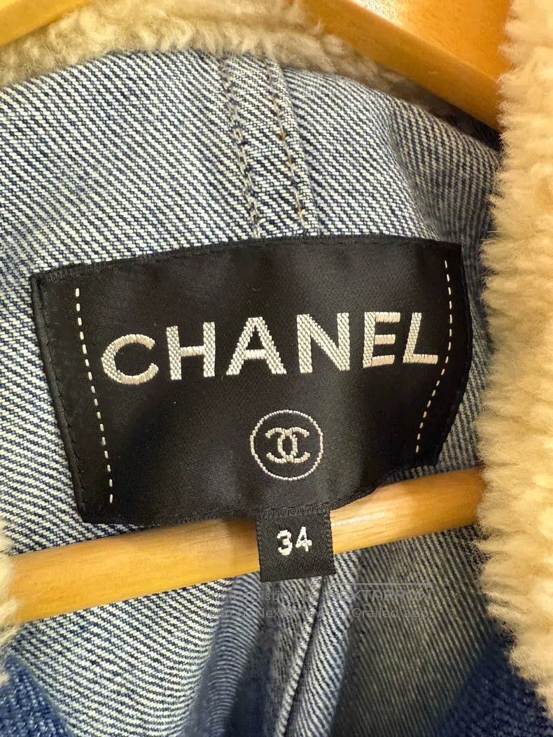 Chanel Chanel Denim jacket Size XXS / US 00 / IT 34 - 4 Thumbnail