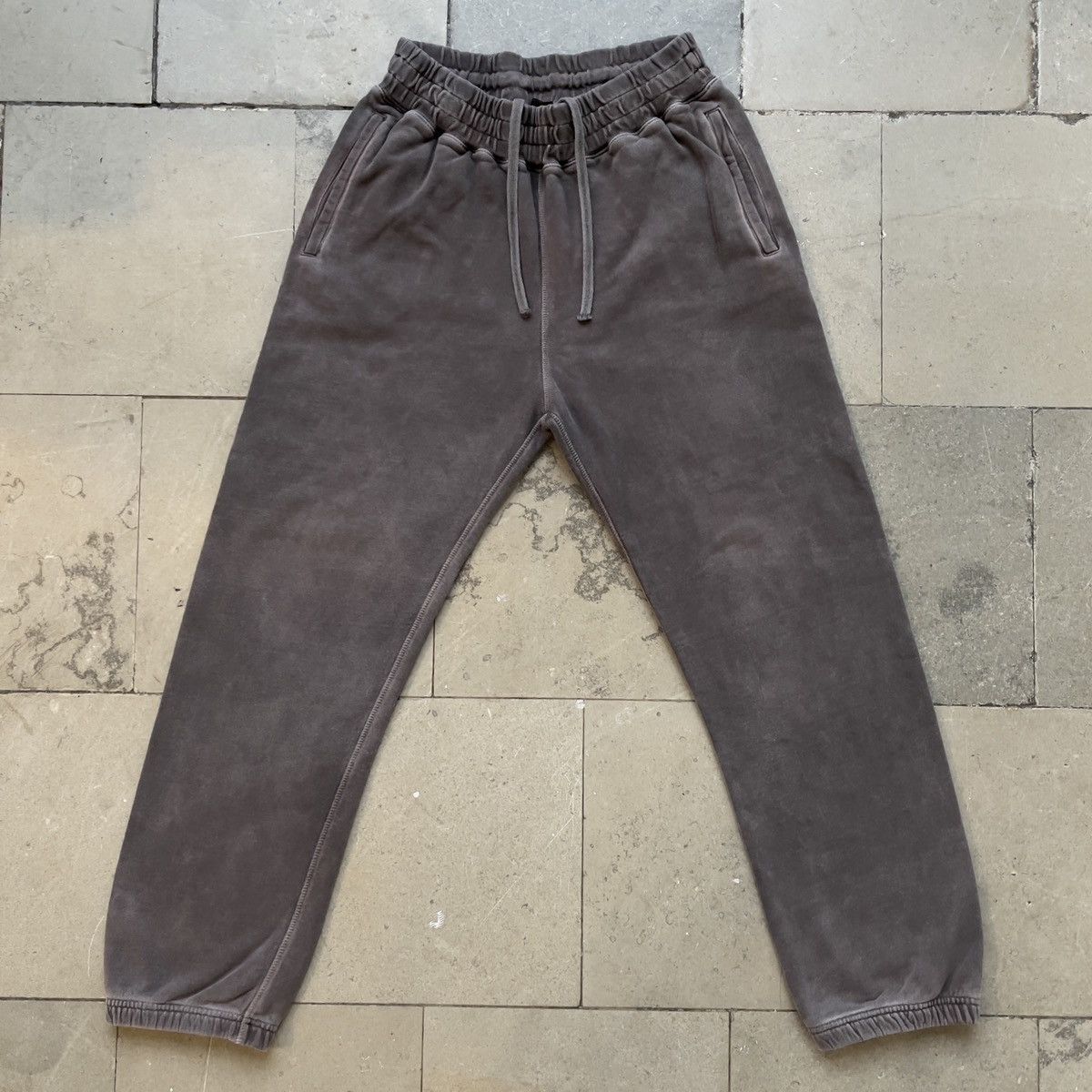 Image of Kanye West x Yeezy Season 3 Sweatpants in Brown, Men's (Size 30)