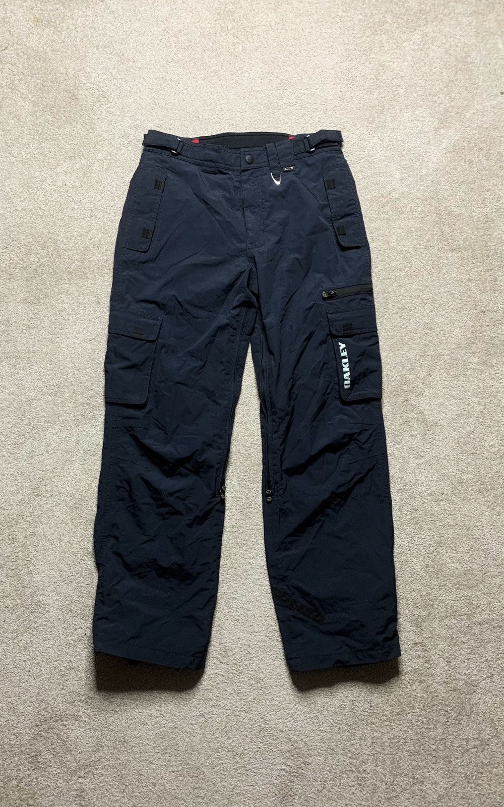 Vintage Oakley Software Ski Snowboard Losse Baggy Fit Pants