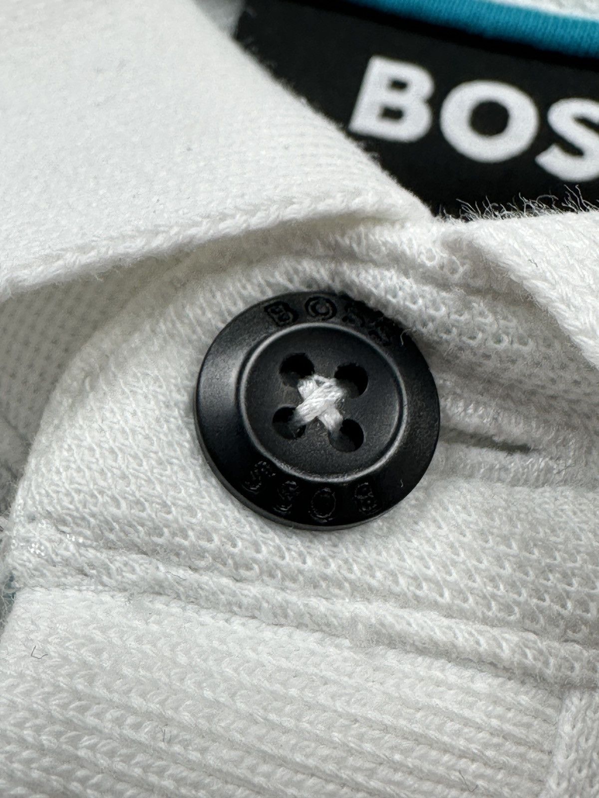 Hugo Boss Vintage Hugo Boss x NFL Miami Dolphins Polo Shirt White L Size US L / EU 52-54 / 3 - 14 Thumbnail