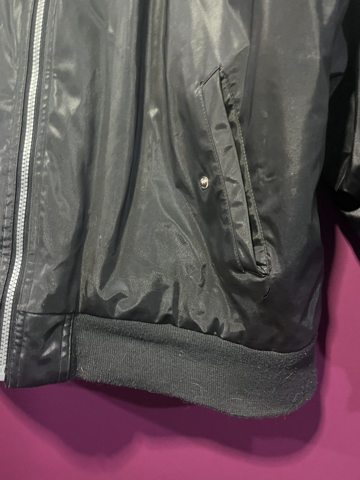 Vintage Black heavy bomber Size US XL / EU 56 / 4 - 5 Thumbnail