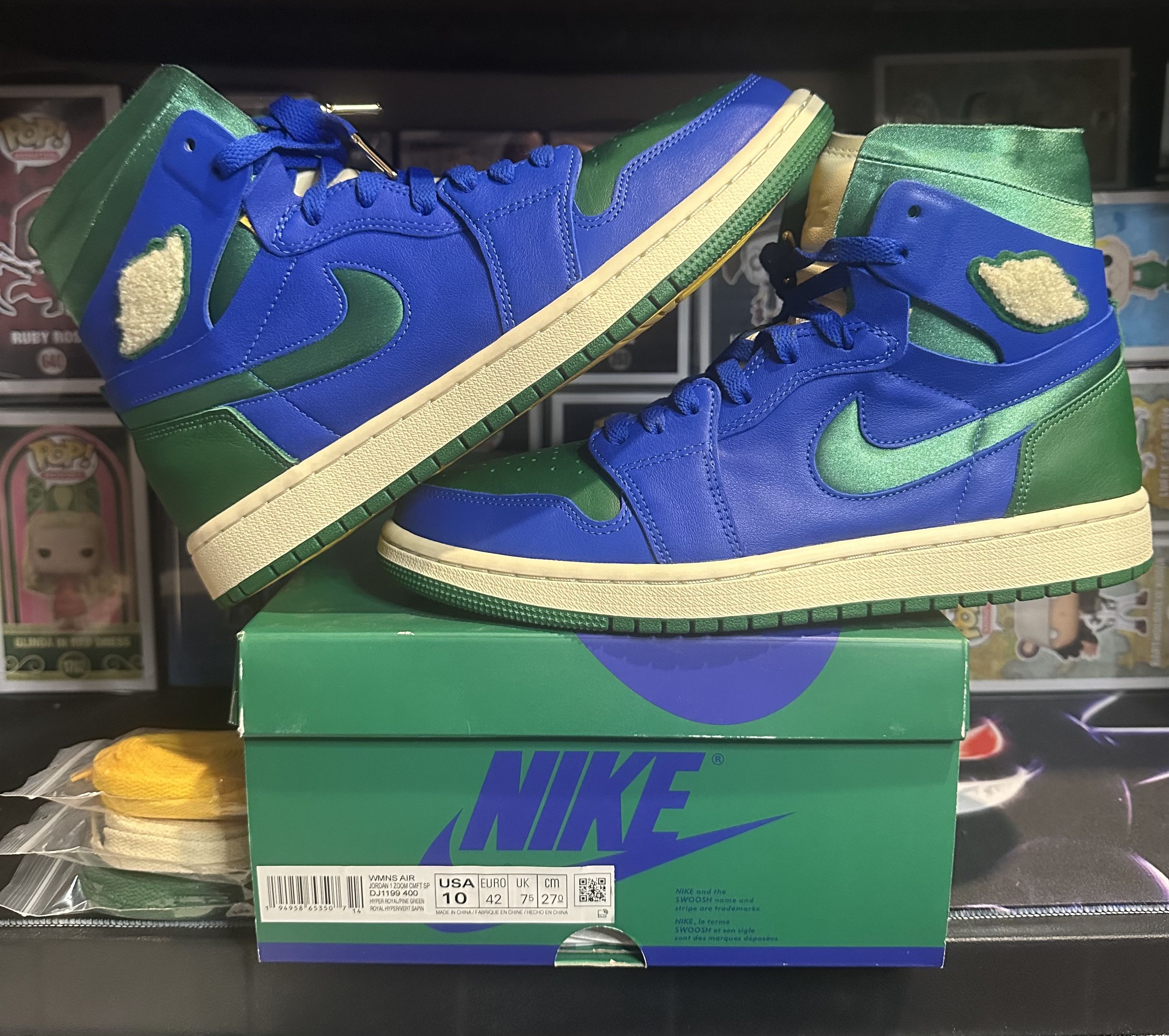 Jordan Brand Air Jordan 1 High Zoom Air CMFT 'Aleali May Califia' Size US 8.5 / EU 41-42 - 2 Thumbnail