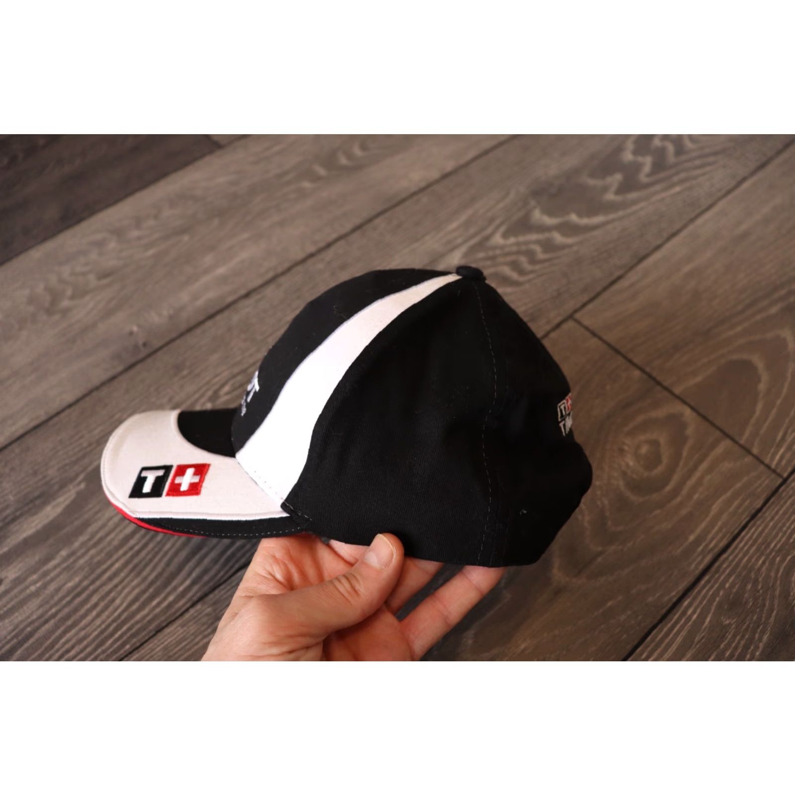 Tissot TISSOT SWISS WATCHES 1853 OFFICIAL TIMEKEEPER CAP LIMITEDONE SIZE ADULT BLACK Baseball Cap Men One Size Black Cap01 Size ONE SIZE - 3 Thumbnail