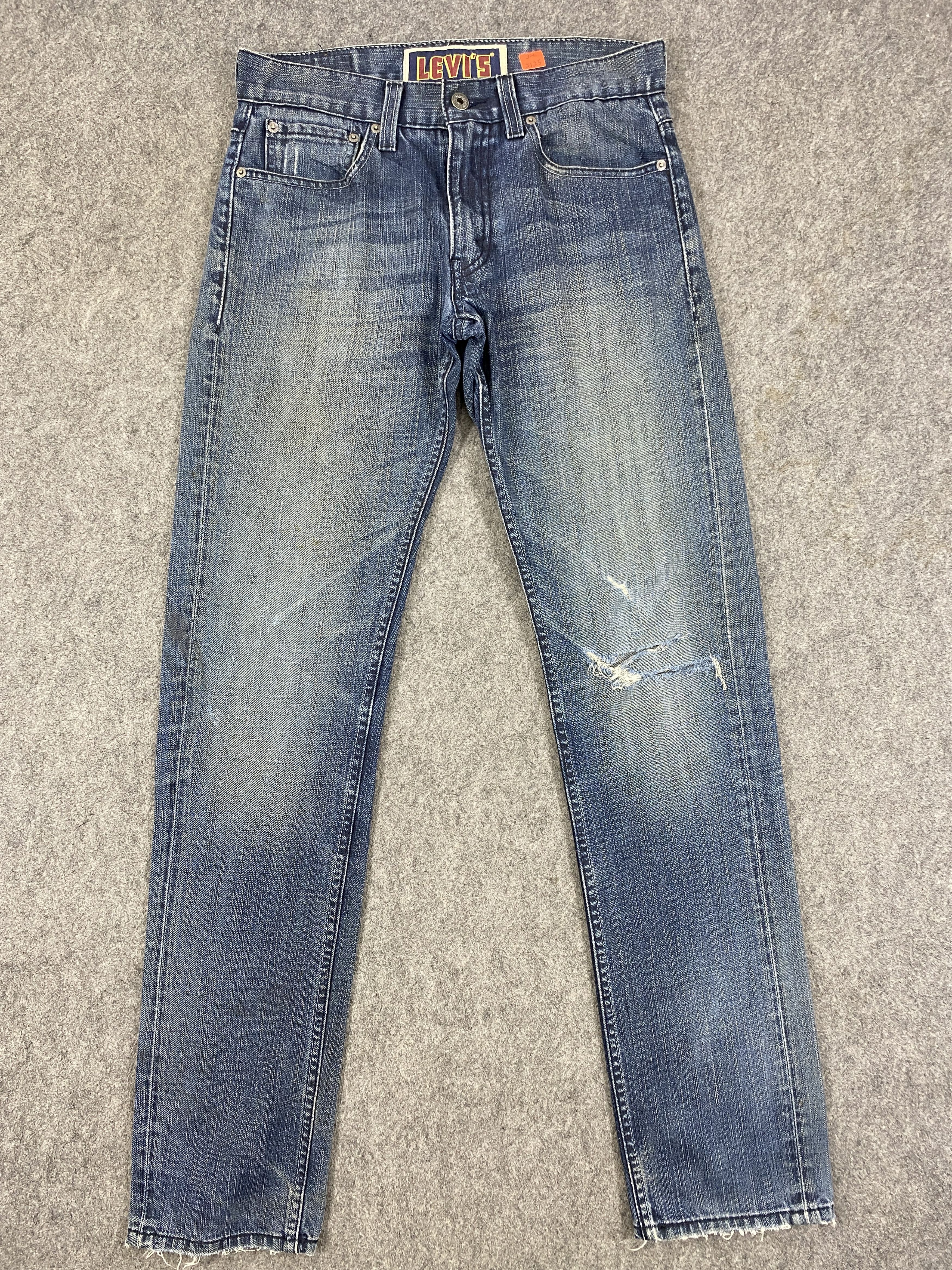 Levi's Distressed Blue Levi's 511 Jeans 31x34.5 Denim -JN2125 Size US 31 - 1 Thumbnail
