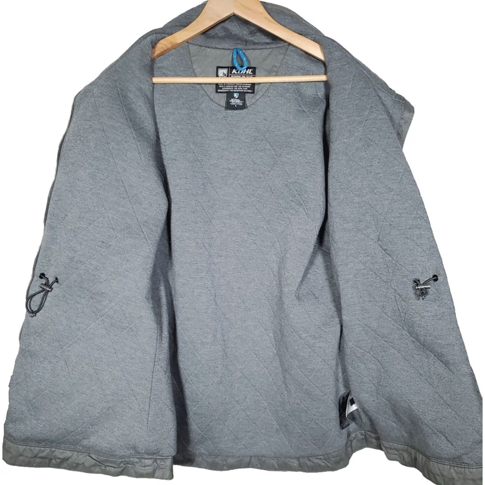 Vintage Kuhl Projekt Lena Insulated Jacket Gray Mountain Utility Hiking Water Resistant Women’s L Jacket Size L / US 10 / IT 46 - 3 Thumbnail