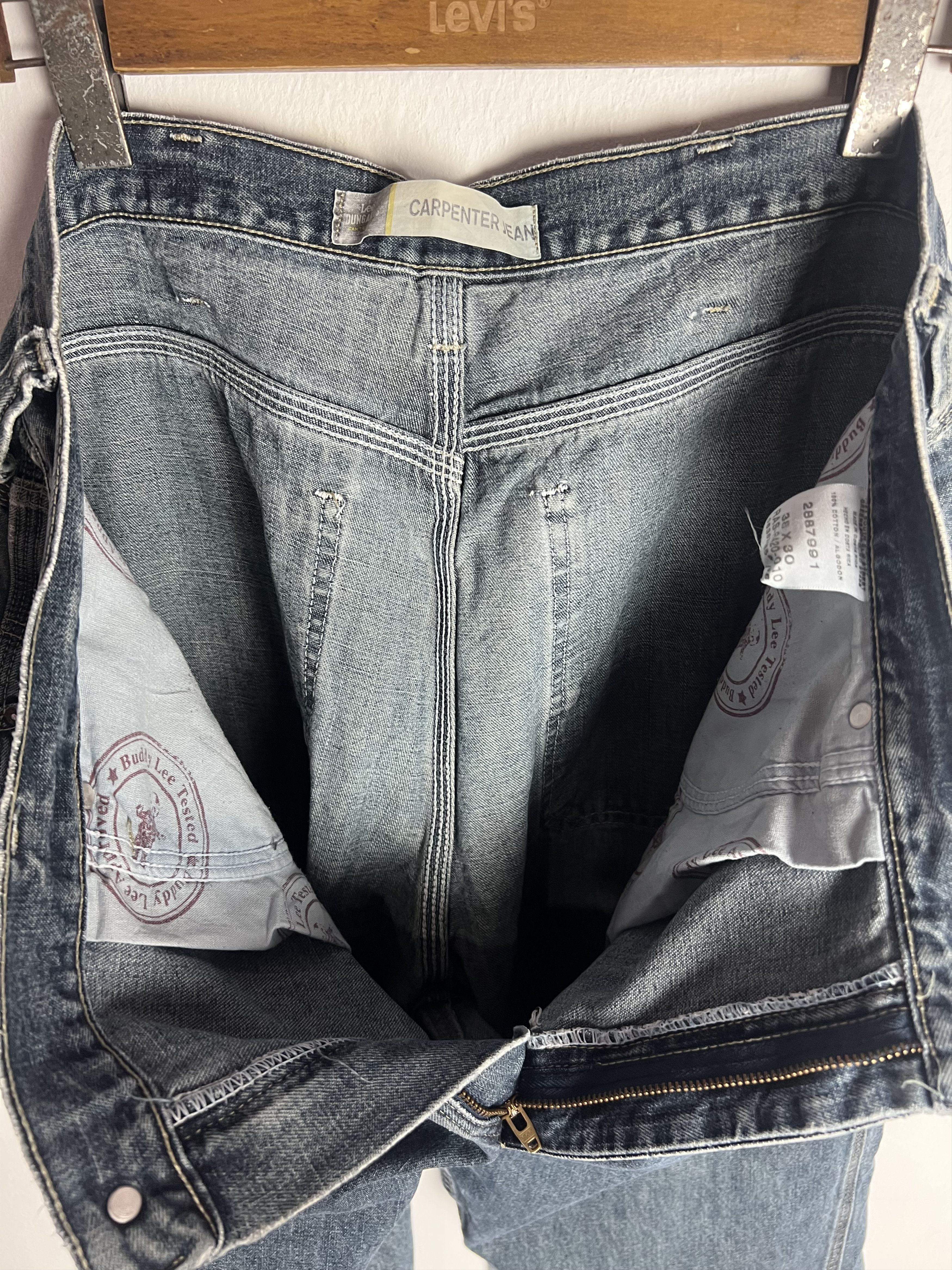 Lee Vintage Lee Dungarees Carpenter Jeans Size US 38 / EU 54 - 15 Thumbnail
