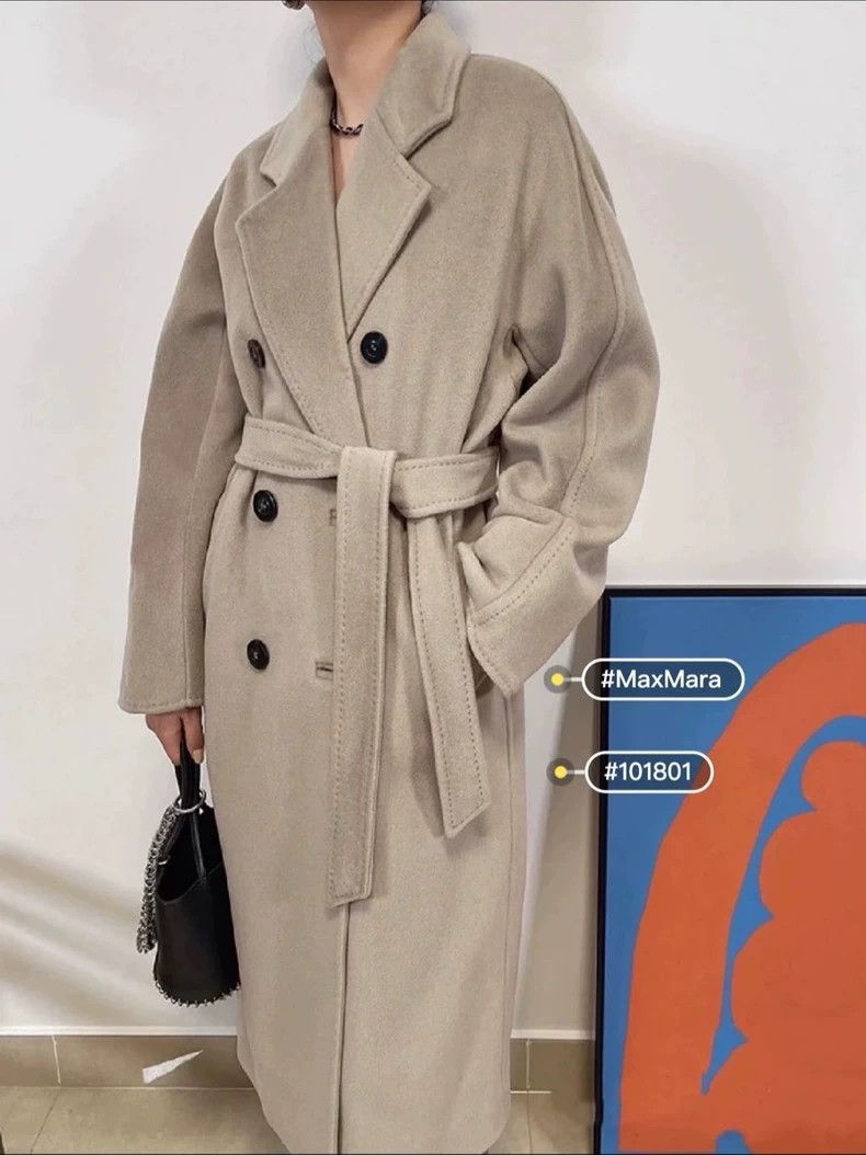 Max Mara Max Mara 101801 Classic Coat Size S / US 4 / IT 40 - 3 Thumbnail