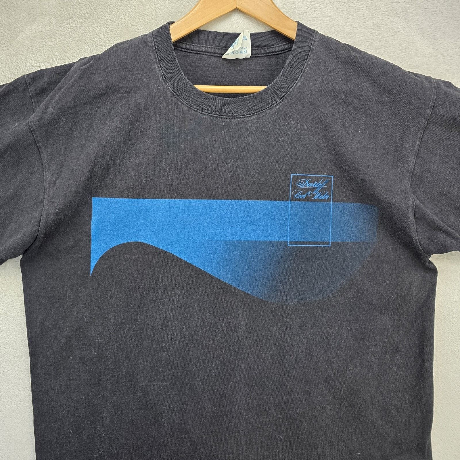 Other Vintage Davidoff Cool Water Shirt XL OSFA Black Cologne 90s Size US XL / EU 56 / 4 - 2 Thumbnail
