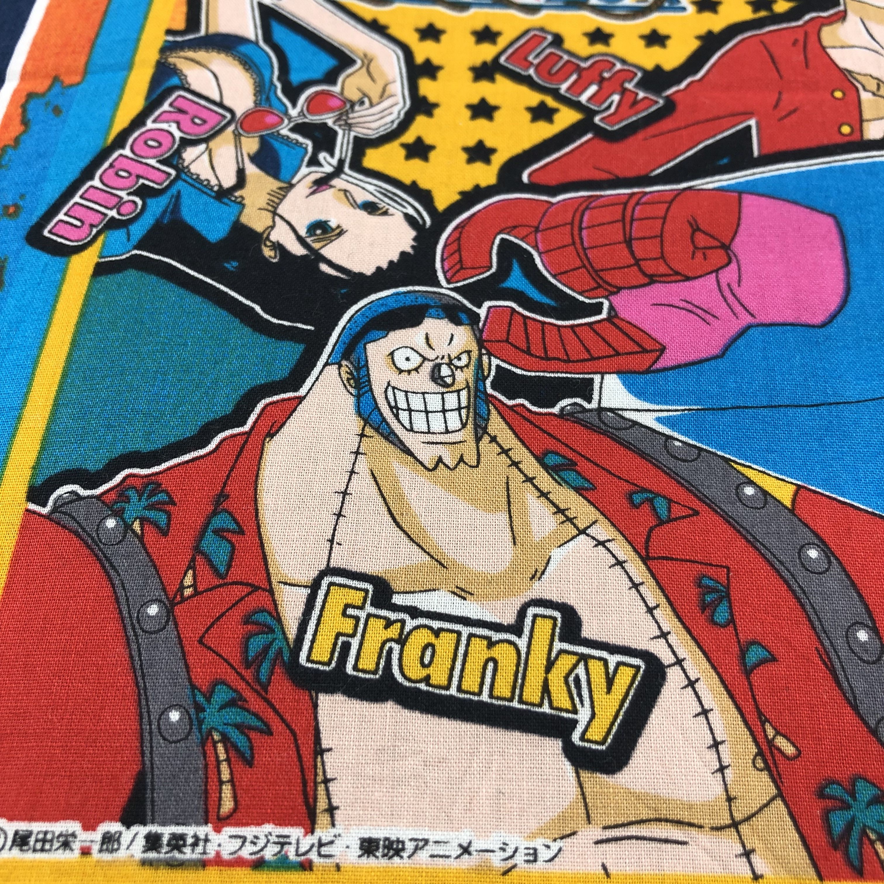 Anime × Japanese Brand × One Piece One Piece Characters Handkerchief Neckerchief Bandana X24 Size ONE SIZE - 8 Thumbnail