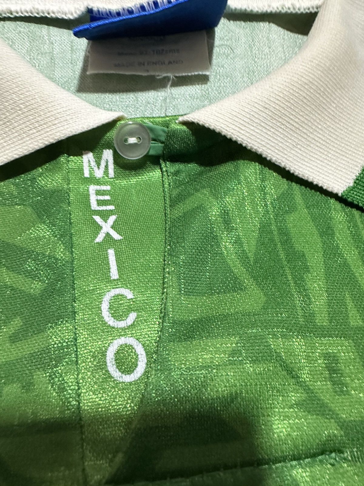 Umbro Vtg 1994 wirld cup home jersey mexico Size US M / EU 48-50 / 2 - 6 Thumbnail