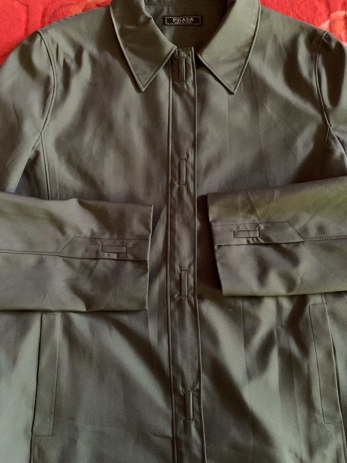Prada × Vintage Prada Vintage Jacket Fodera Lining Doublure Size M / US 6-8 / IT 42-44 - 6 Thumbnail