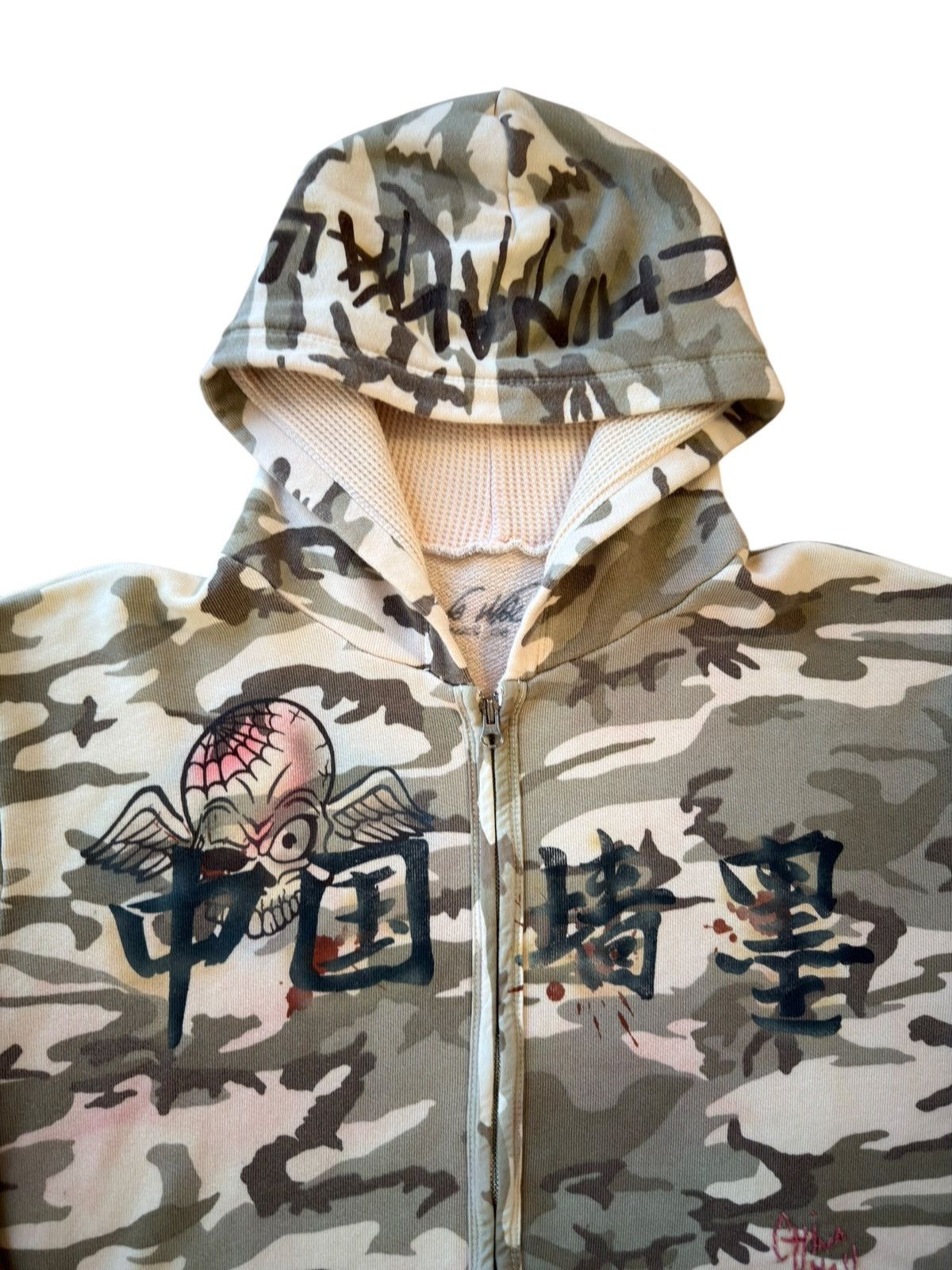 The Great China Wall *RARE* 90s VINTAGE THE GREAT CHINA WALL TGCW HOODIE INK LA Size US L / EU 52-54 / 3 - 11 Thumbnail