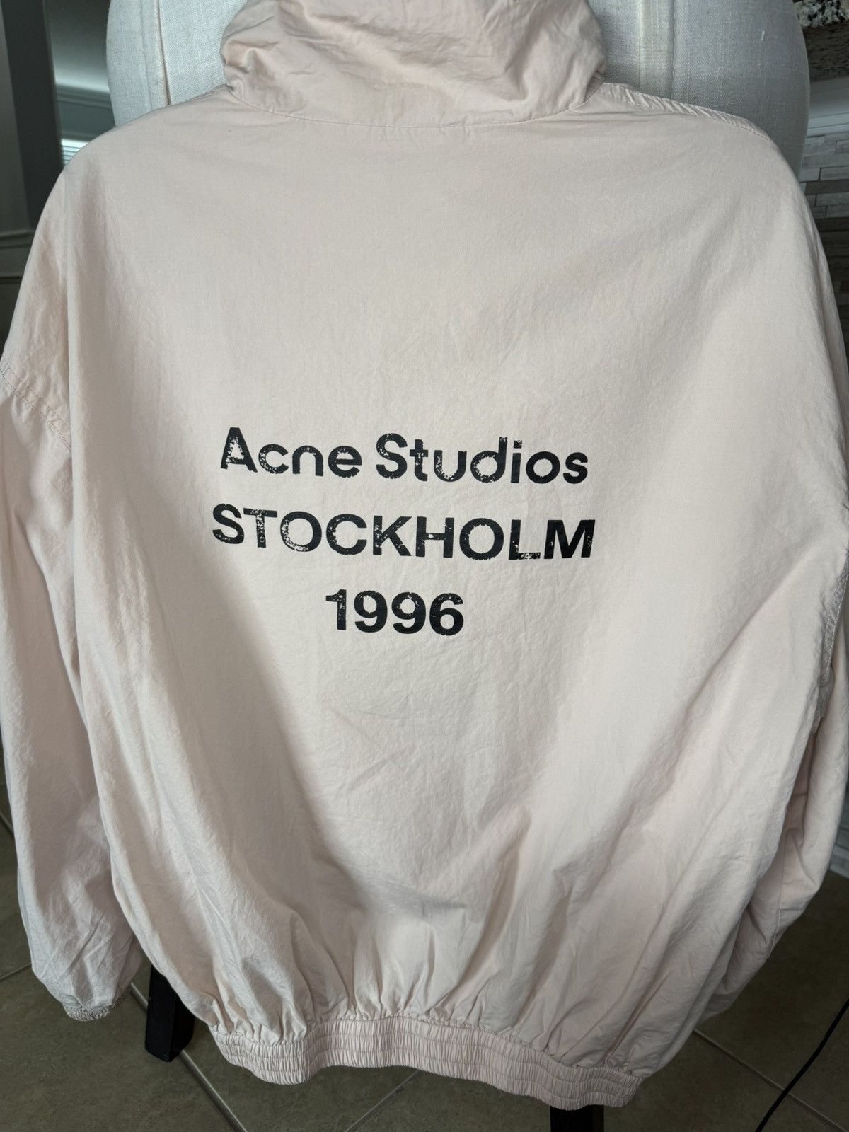 Acne Studios Acne Studios Washed Logo Jacket Size S / US 4 / IT 40 - 2 Thumbnail