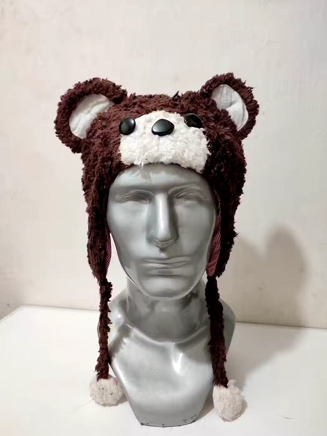 image of Cartoon Character Design Hats Bunny Horn in Brown, Men's