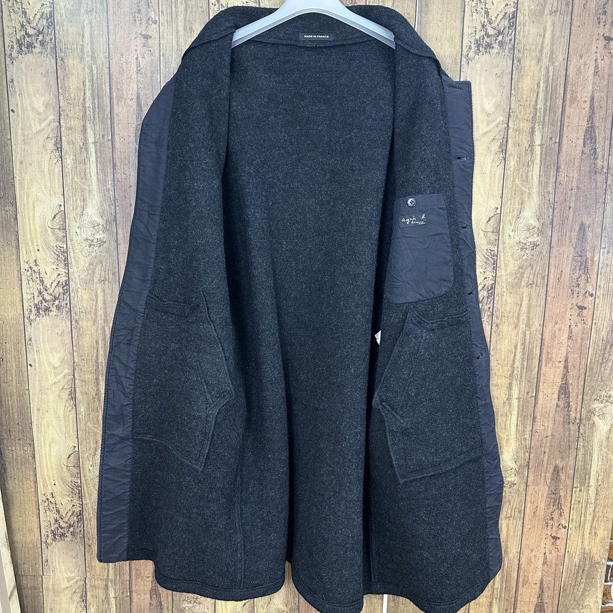 agnes b. Agnes B France Wool Long Designer Coat Z105 Size US L / EU 52-54 / 3 - 4 Thumbnail