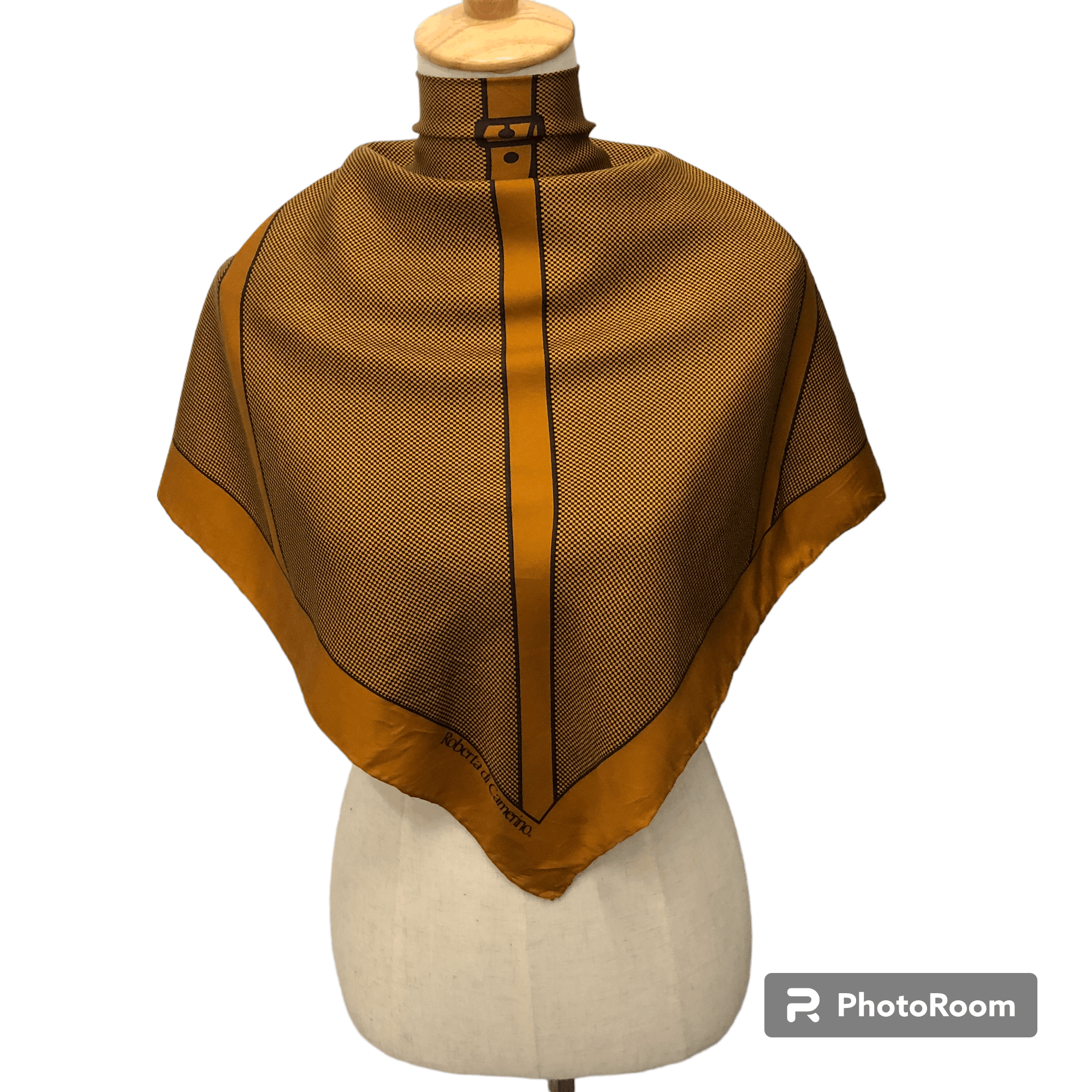 Roberta di Camerino Vintage Roberta di Camerino Silk Scarf M276 Size ONE SIZE - 1 Thumbnail