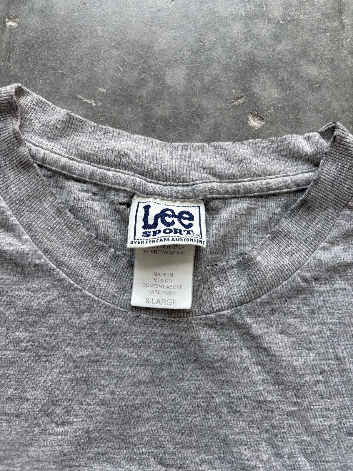 Lee Vintage 90s MLB New York Mets Embroidered Tee Size US XL / EU 56 / 4 - 3 Thumbnail