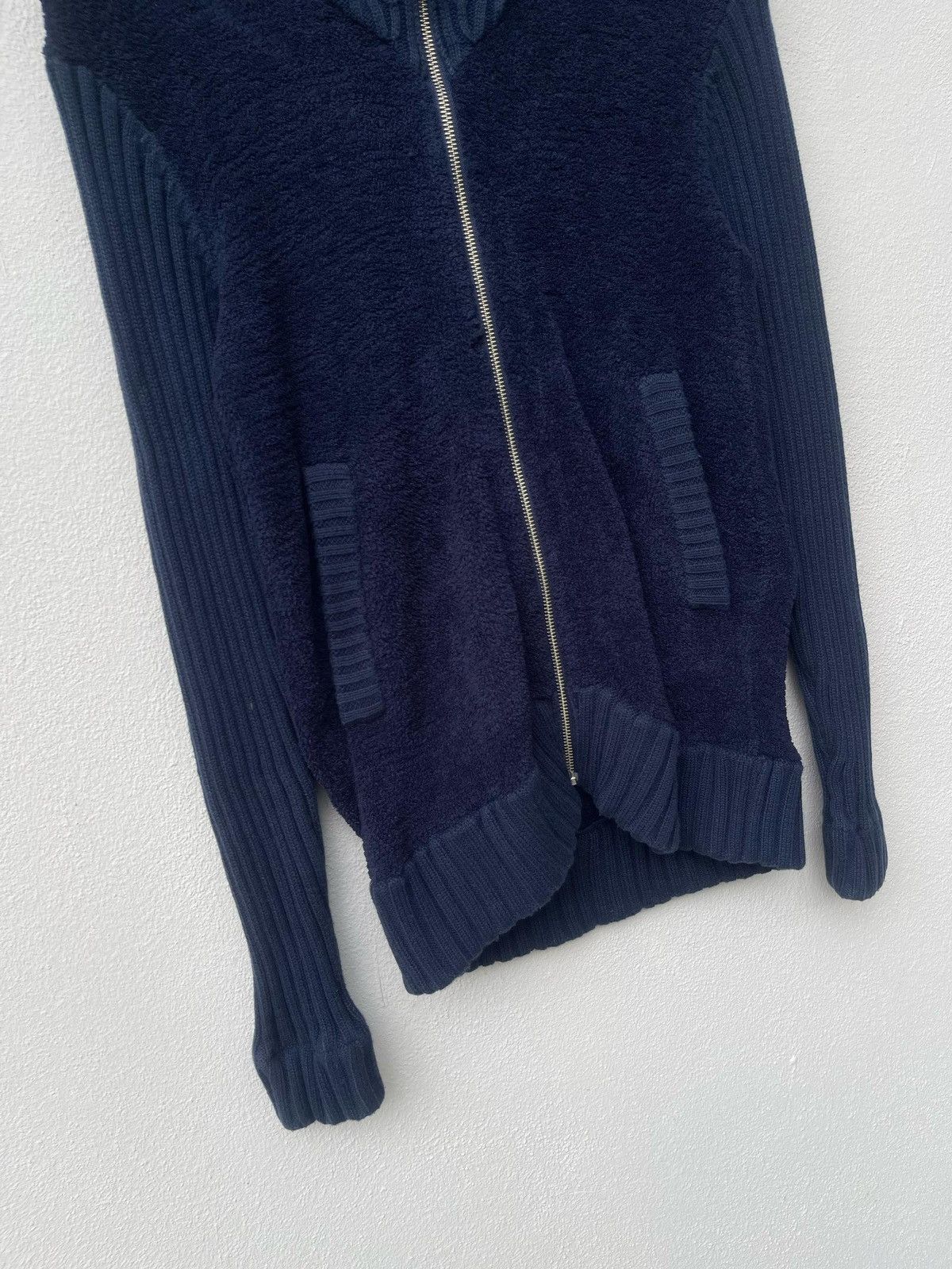Designer × Japanese Brand × Takeo Kikuchi Takeo Kikuchi Knit Full Zipper Hoodie Jacket Size XS / US 0-2 / IT 36-38 - 4 Thumbnail