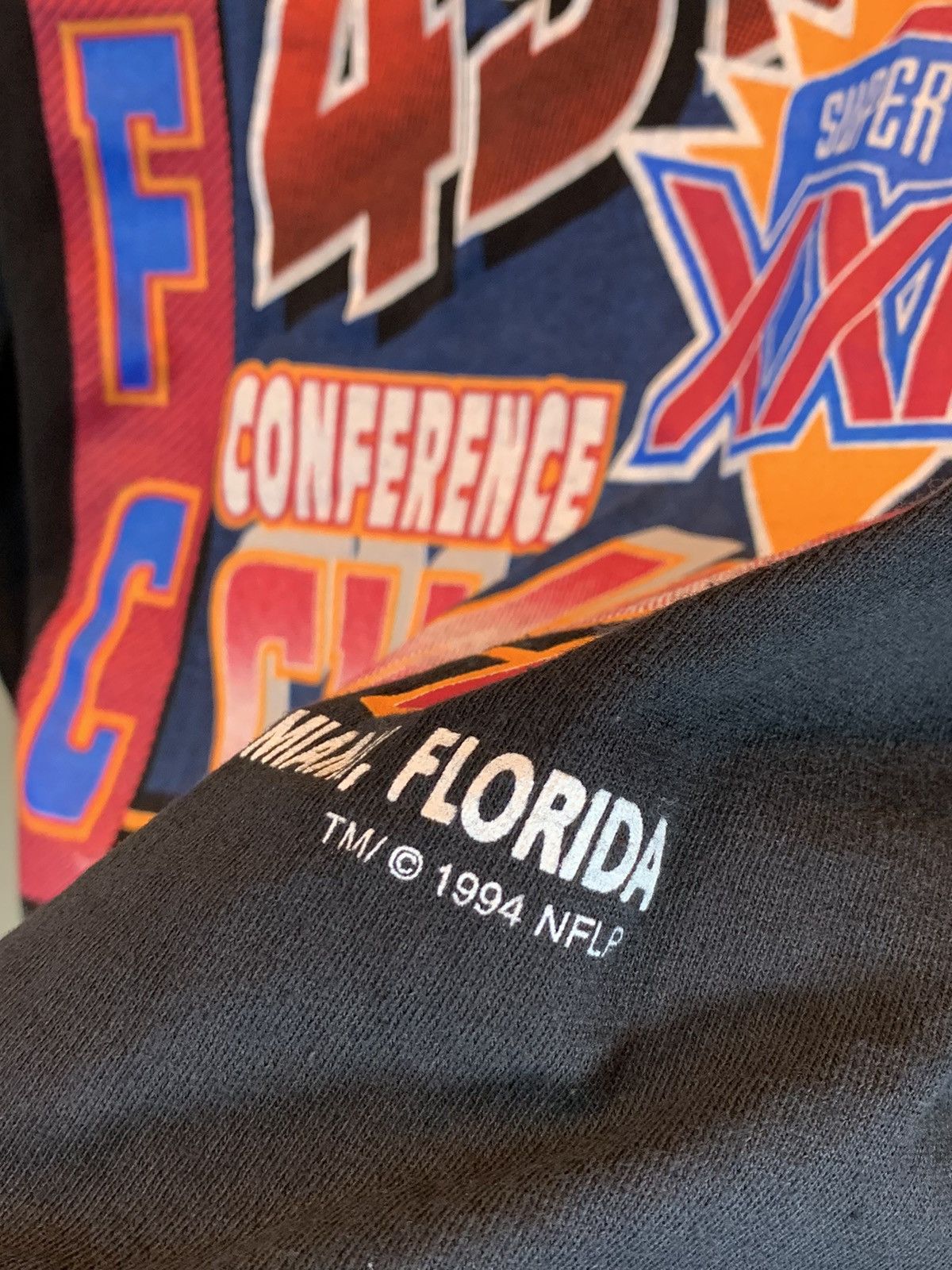 NFL × Vintage *RARE* Vintage 1994 San Francisco 49ers NFC Champs NFL Shirt Size US XL / EU 56 / 4 - 5 Thumbnail
