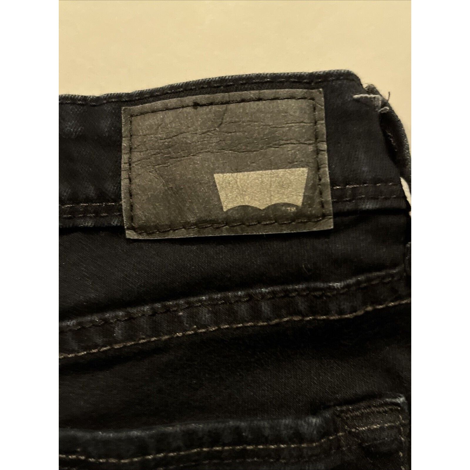 Levi's Levi’s 28x30 Black Denim Bold Curve Skinny Low Rise Jeans Size 28" / US 6 / IT 42 - 15 Thumbnail
