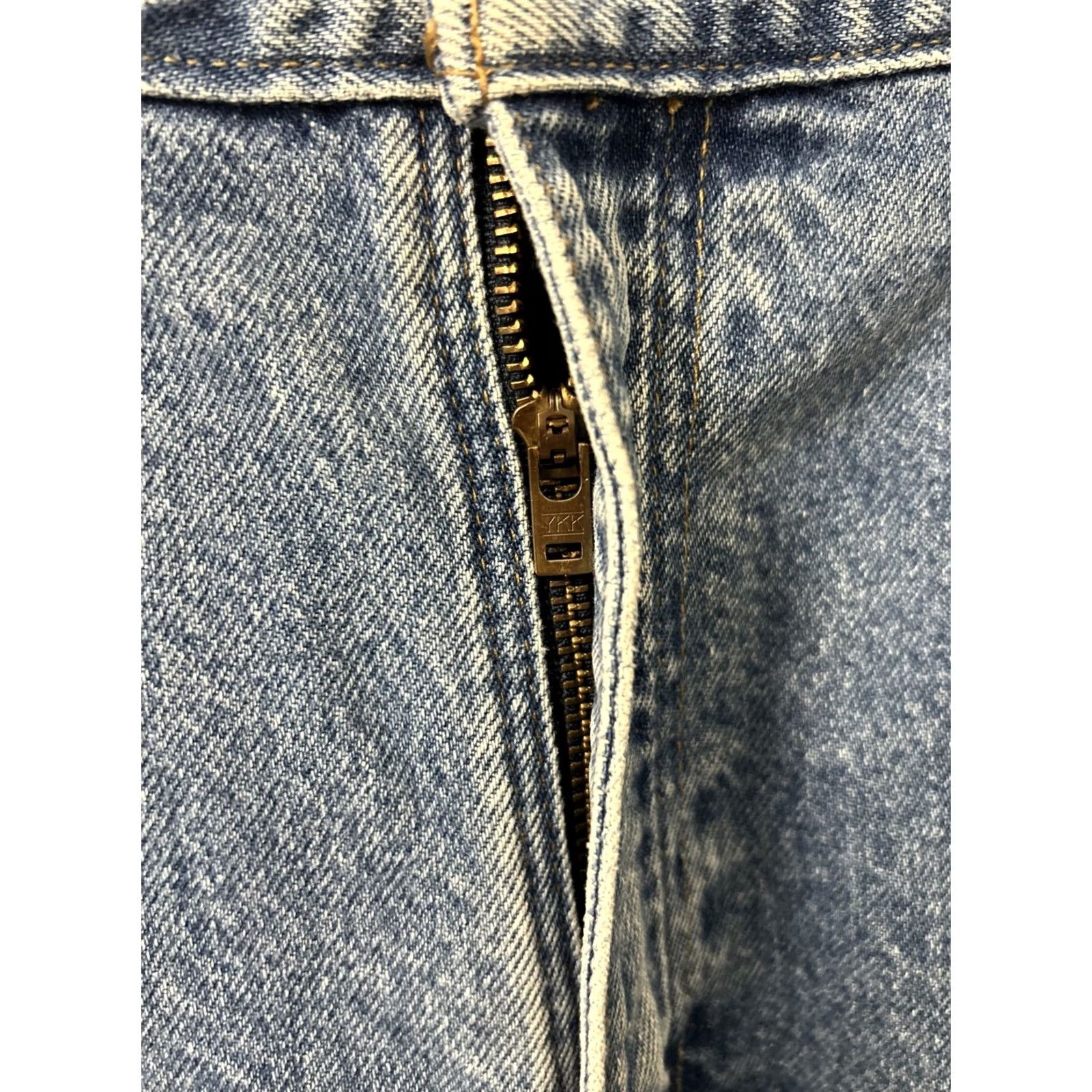 Carhartt VINTAGE Carhartt Jeans Mens 38x30 Blue Relaxed Fit Straight Leg 5-Pocket Denim YKK DST B17 DST Size US 38 / EU 54 - 5 Thumbnail