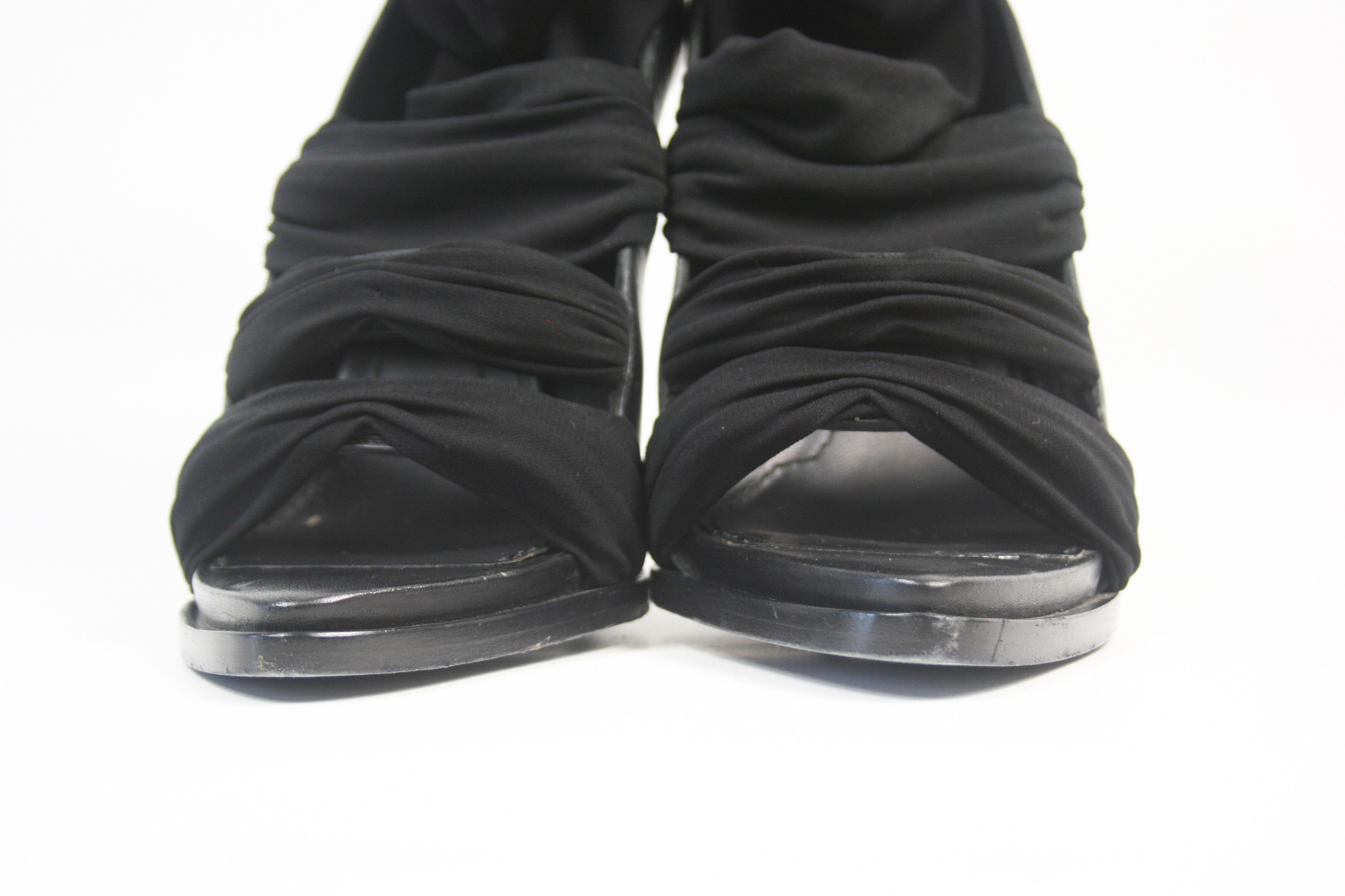 Givenchy Jersey Satin Gladiator Wrap Sandals Size US 8 / IT 38 - 5 Thumbnail