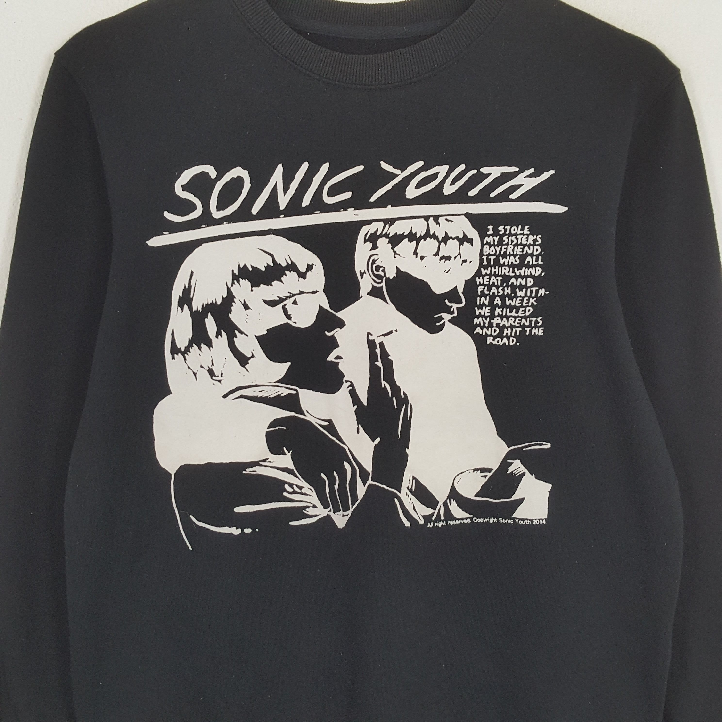 Band Tees × Vintage SONIC YOUTH Rock Band Music Streetwear Sweatshirt Size US XS / EU 42 / 0 - 2 Thumbnail