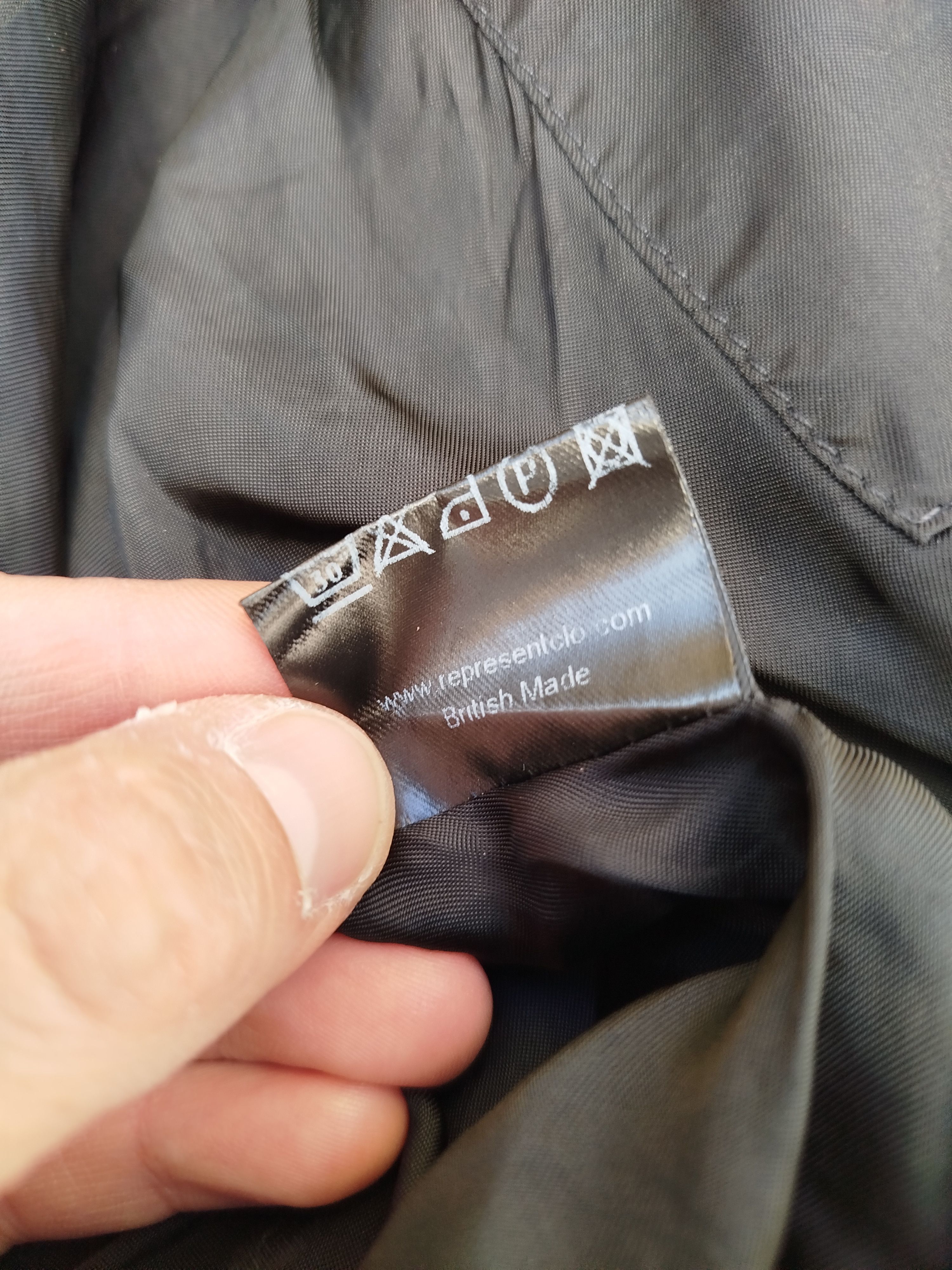 Represent Clo. Represent Black GB Union Jack Zip Track Jacket 2018 Size US L / EU 52-54 / 3 - 12 Thumbnail