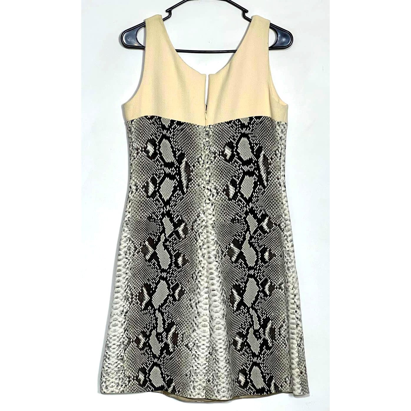 Carven Carven Women's Cotton Crepe Sleeveless Mini Dress Size 36 Size XS / US 0-2 / IT 36-38 - 2 Thumbnail