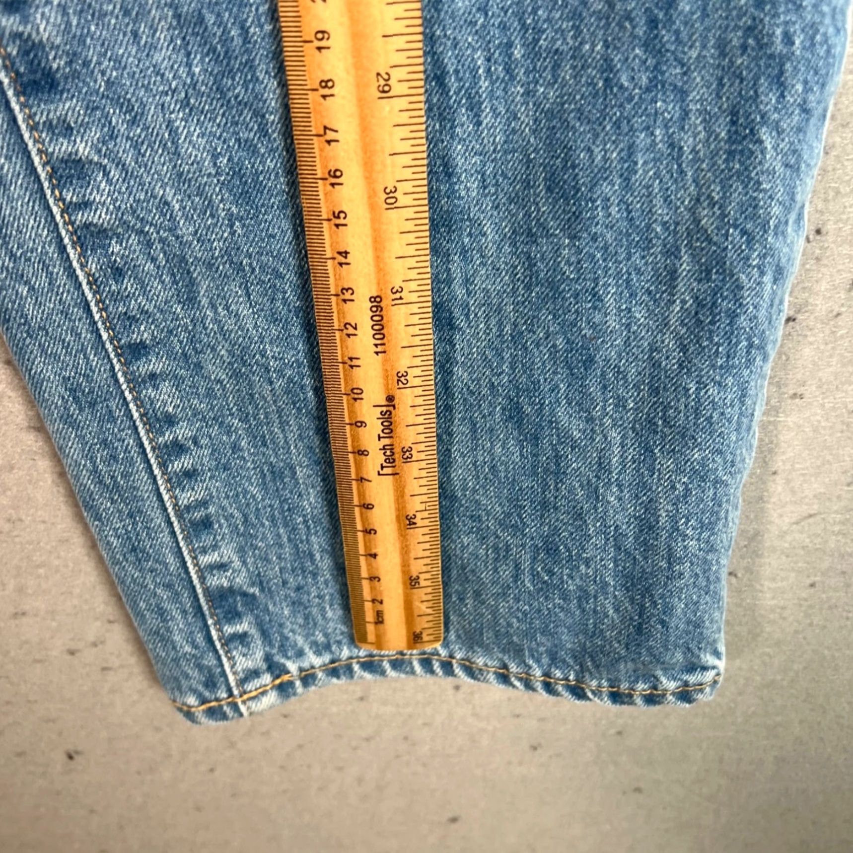 SLVRLAKE SLVRLAKE Jeans Womens 28 Blue Premium Denim 100% Cotton Straight Leg Size 28" / US 6 / IT 42 - 6 Thumbnail