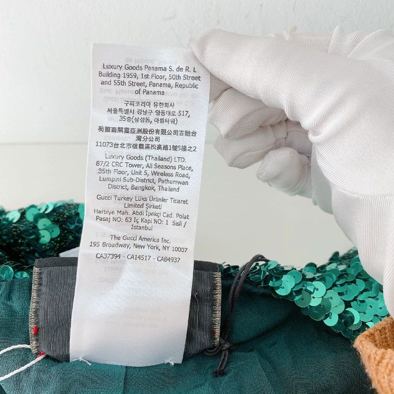 Gucci Gucci Green sequin cardigan jacket 2504-Nextarrow Size M / US 6-8 / IT 42-44 - 8 Thumbnail