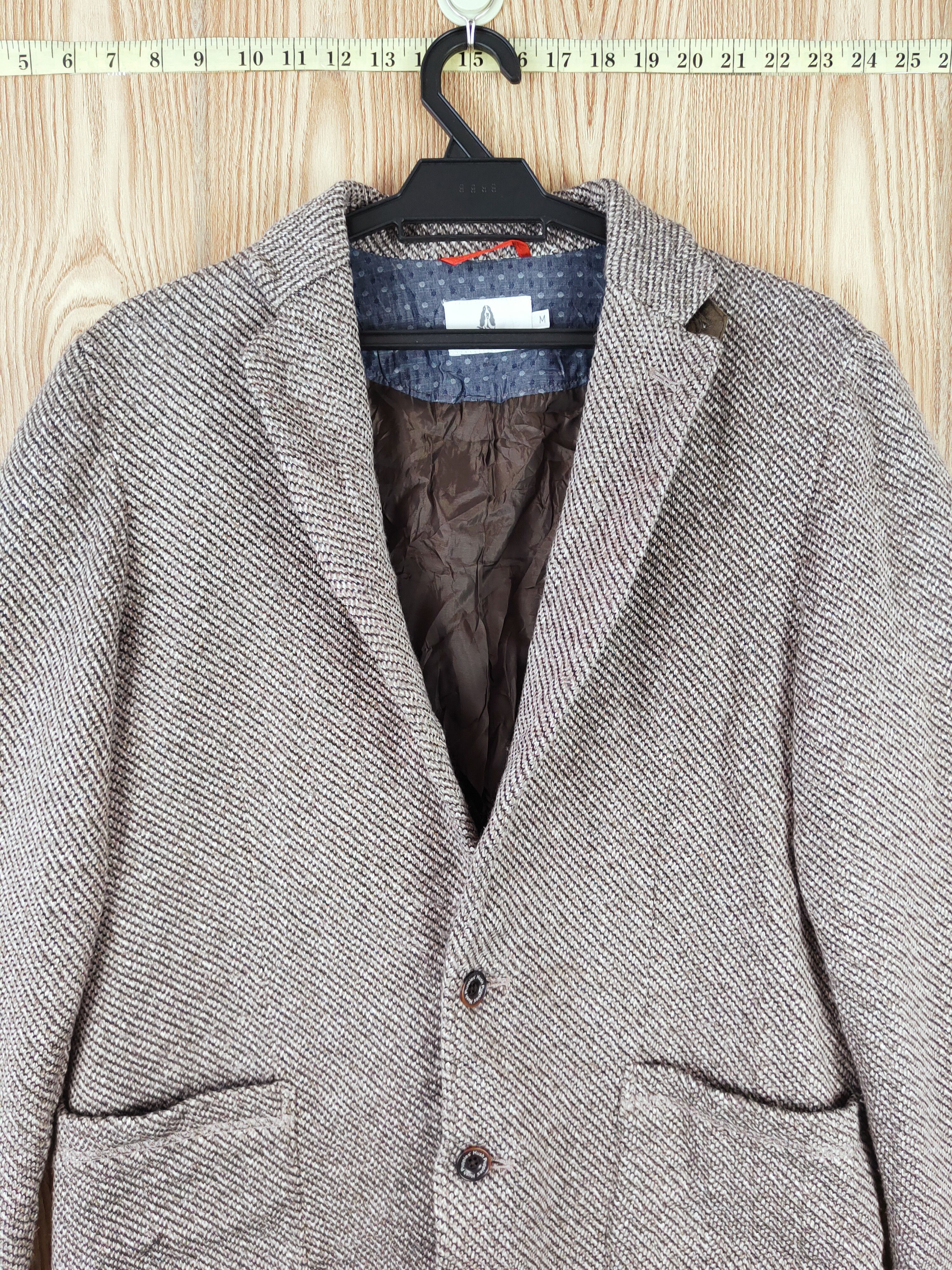 Hush Puppies × Vintage Vintage Hush Puppies Brown Wool Blazers (Super Cool) Size M / US 6-8 / IT 42-44 - 2 Thumbnail