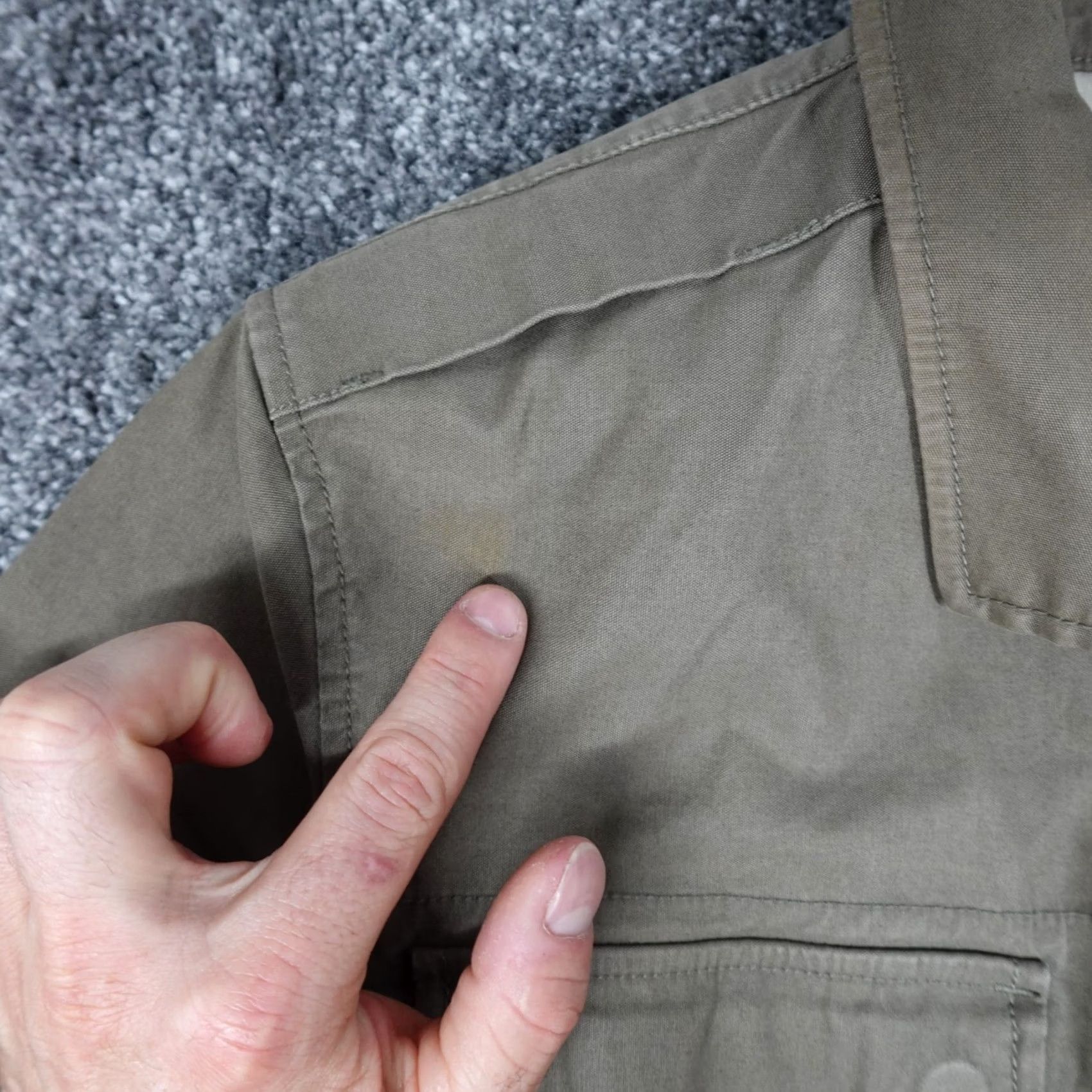 Gap Gap Jacket Coat Green Medium Men's Canvas Pockets Military Size US M / EU 48-50 / 2 - 5 Thumbnail