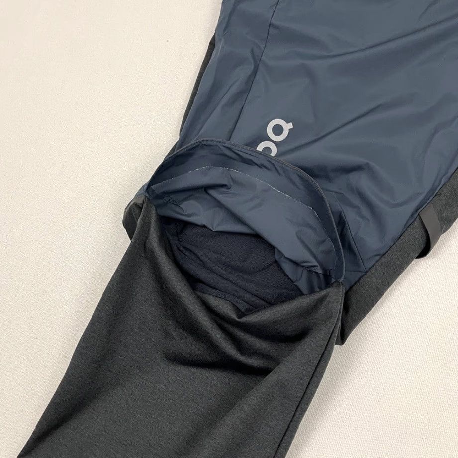 Vintage ON Running Pants Mens XL Blue Gray Active Swiss Performance Tights Ankle Zip Regular Rise 31 Inseam Long-For-Search Size US 36 / EU 52 - 7 Thumbnail