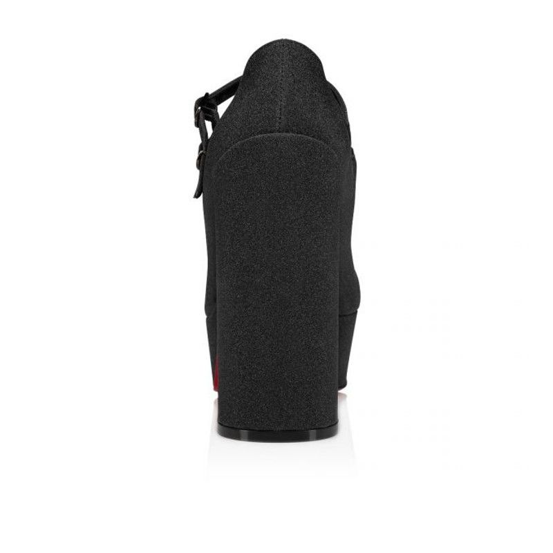 Christian Louboutin os11x0526 Movida Jane 130mm Pumps in Black Size US 7 / IT 37 - 3 Thumbnail