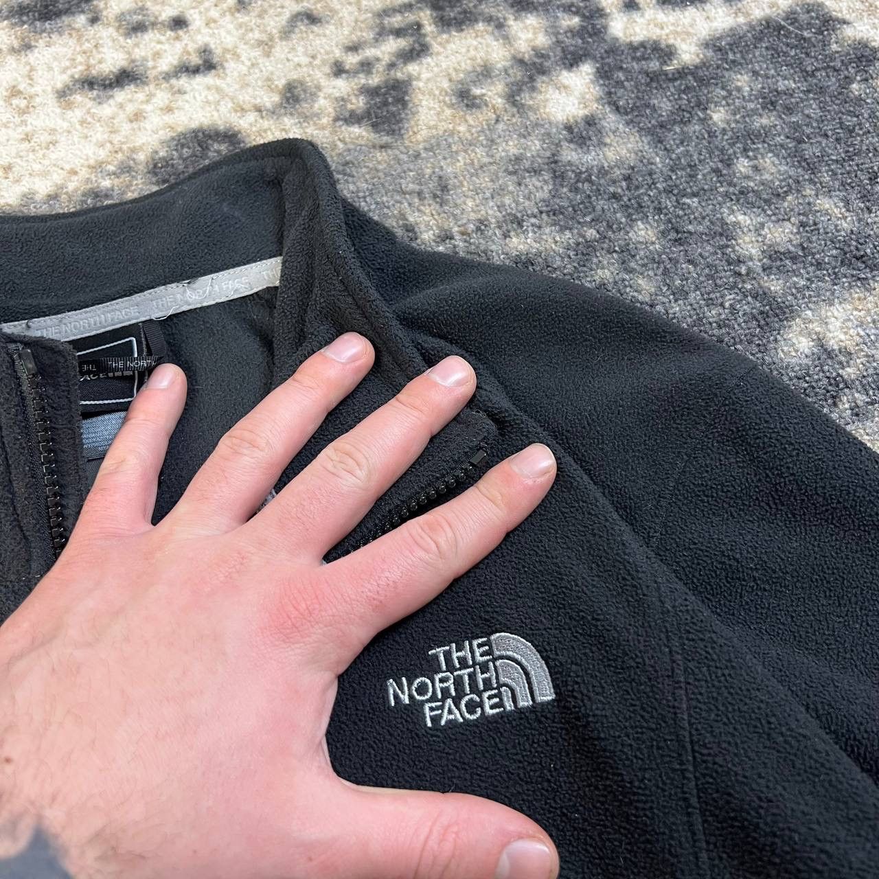 The North Face The North Face Vintage Mini Logo Zip Up Fleece Jacket Size XL / US 12-14 / IT 48-50 - 4 Thumbnail