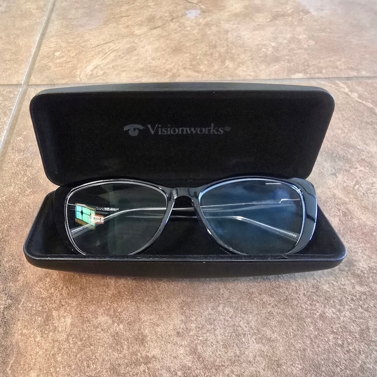 Other Black | VISIONWORKS | Cat Eye Glasses w/Case Size ONE SIZE - 7 Thumbnail
