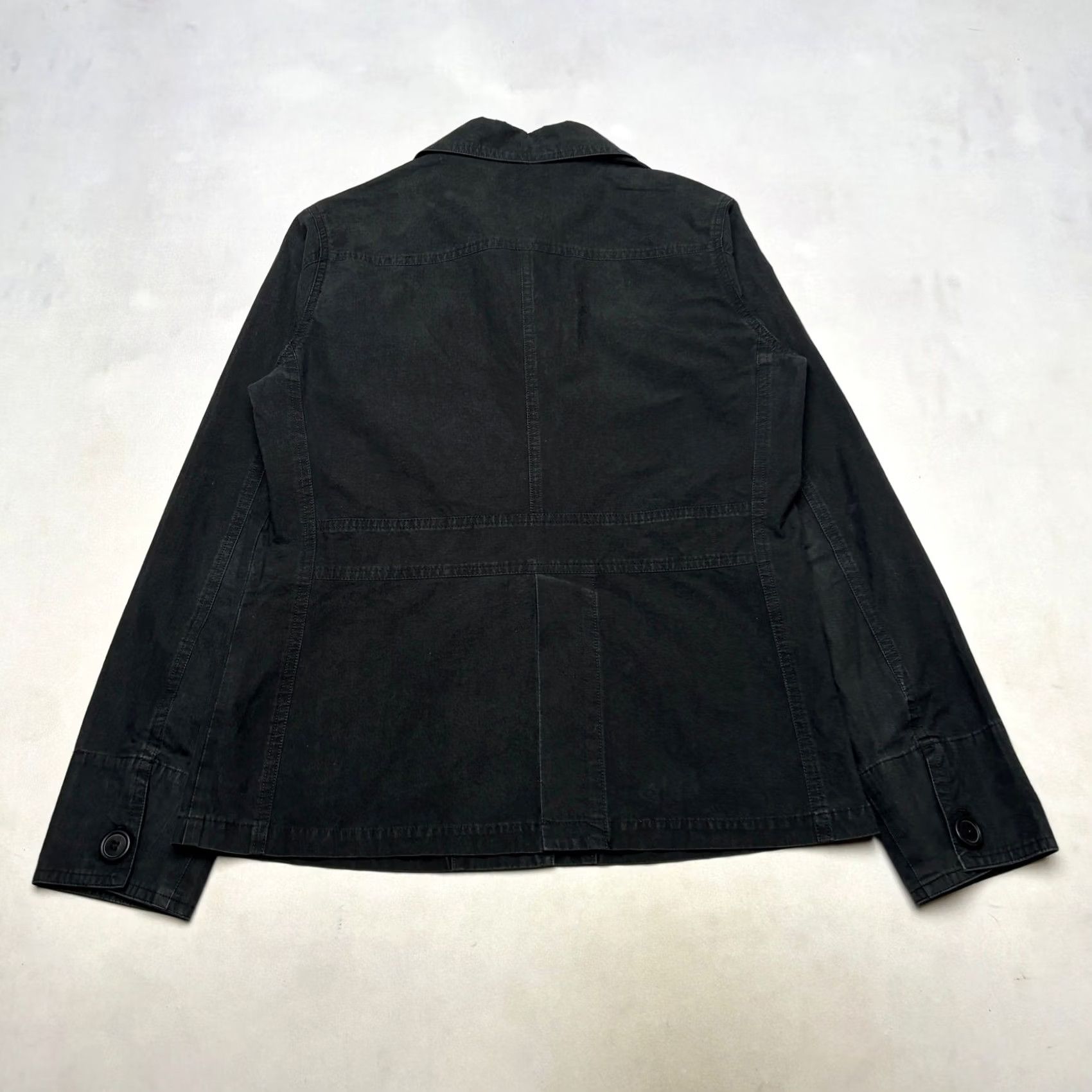 ATSURO TAYAMA Atsuro Tayama Chore Coat Jacket Black Made in Japan Women's Small Size S / US 4 / IT 40 - 3 Thumbnail