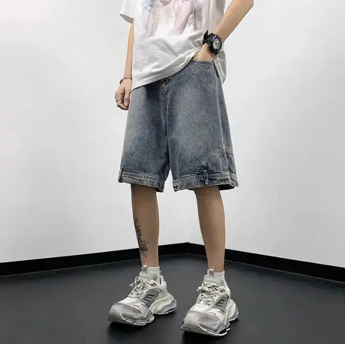 Japanese Brand Straight washed casual jeans Size US 30 / EU 46 - 6 Thumbnail