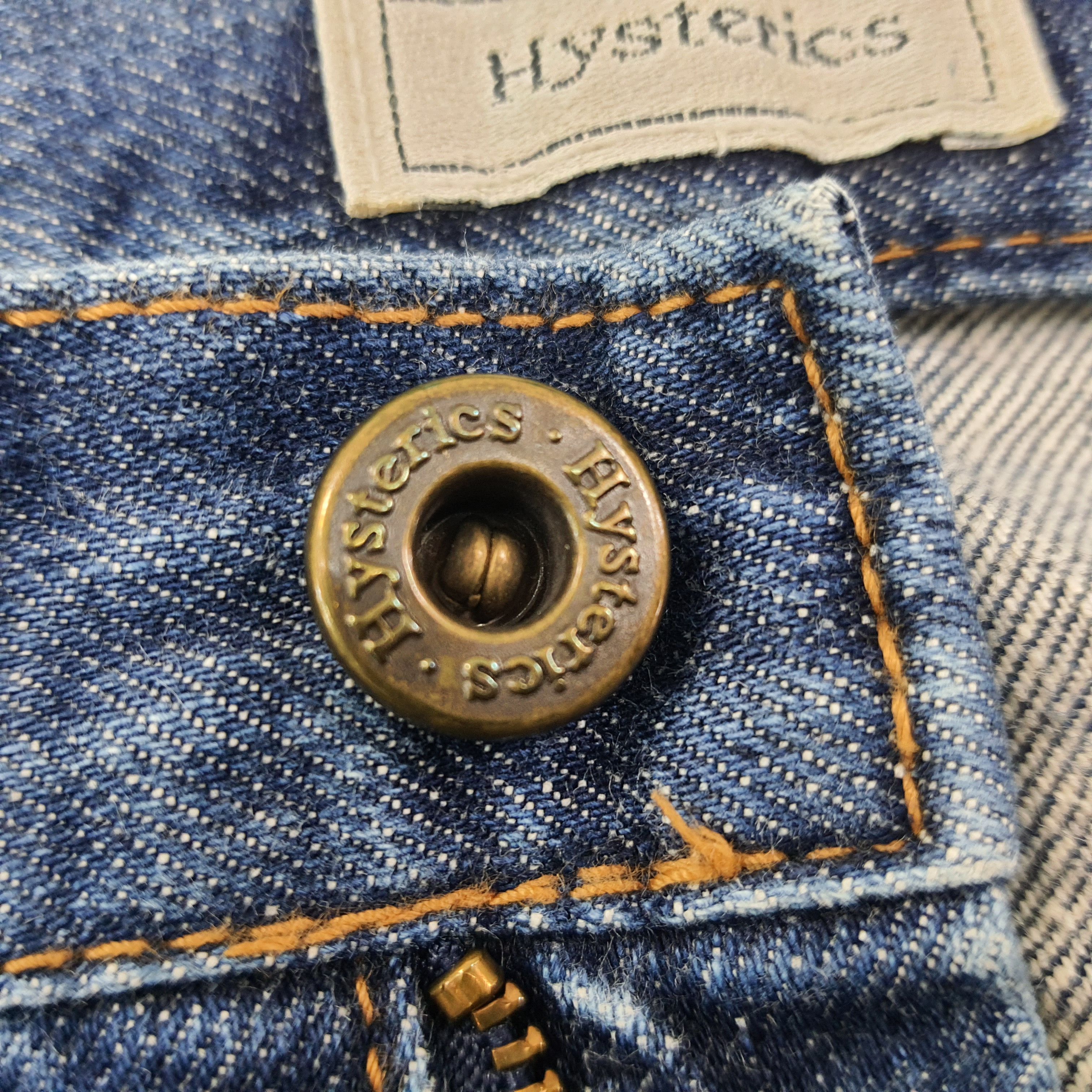 Hysteric Glamour Vintage Hysteric Raiders Japan Custom Logo Jeans C265N34 Size 27" / US 4 / IT 40 - 7 Thumbnail