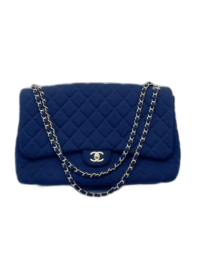 Chanel Chanel Dark Blue Quilted Chain Bag Size ONE SIZE - 1 Thumbnail