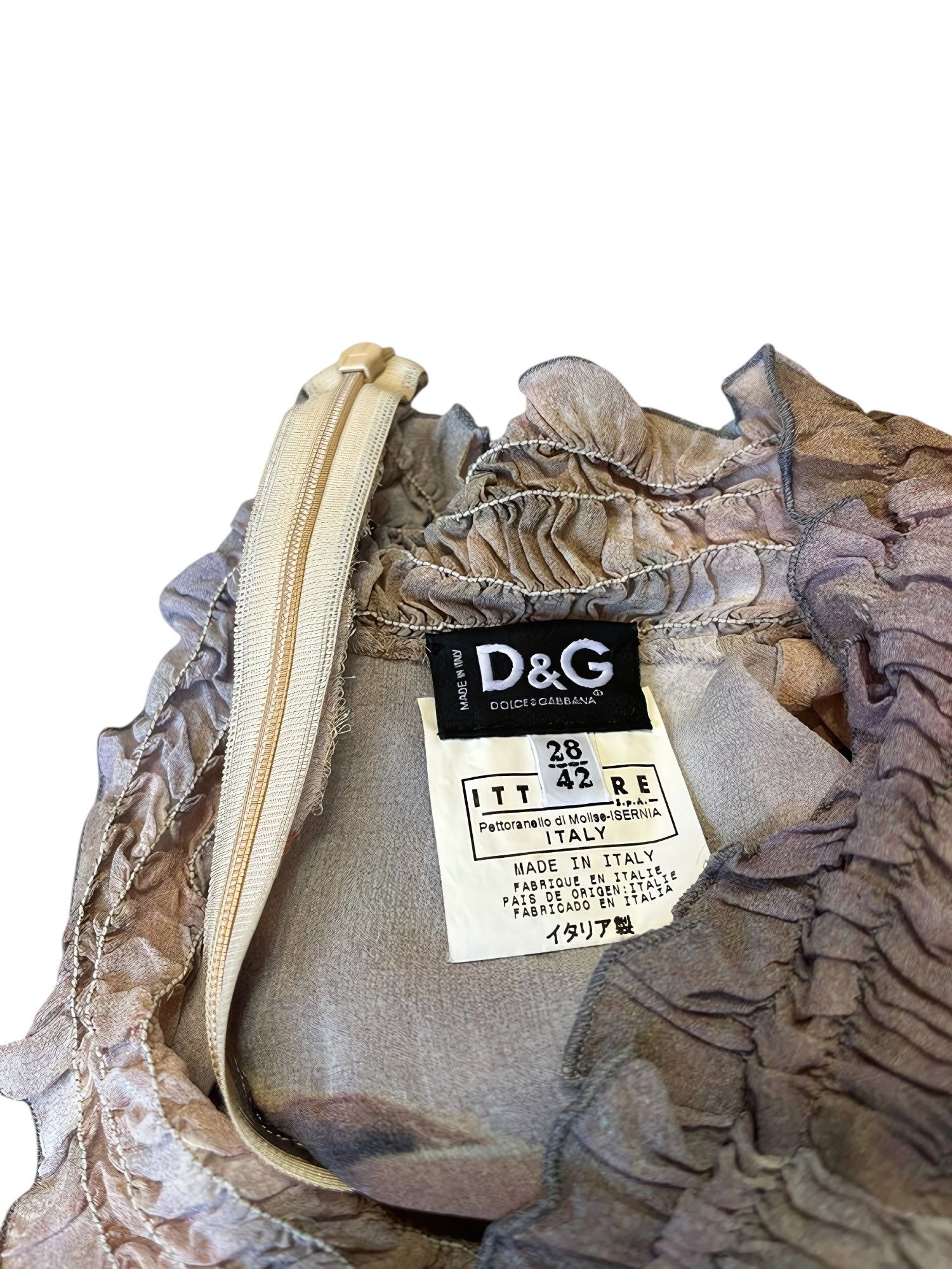 Dolce & Gabbana ARCHIVE VENUS BLOUSE TOP Size M / US 6-8 / IT 42-44 - 4 Thumbnail