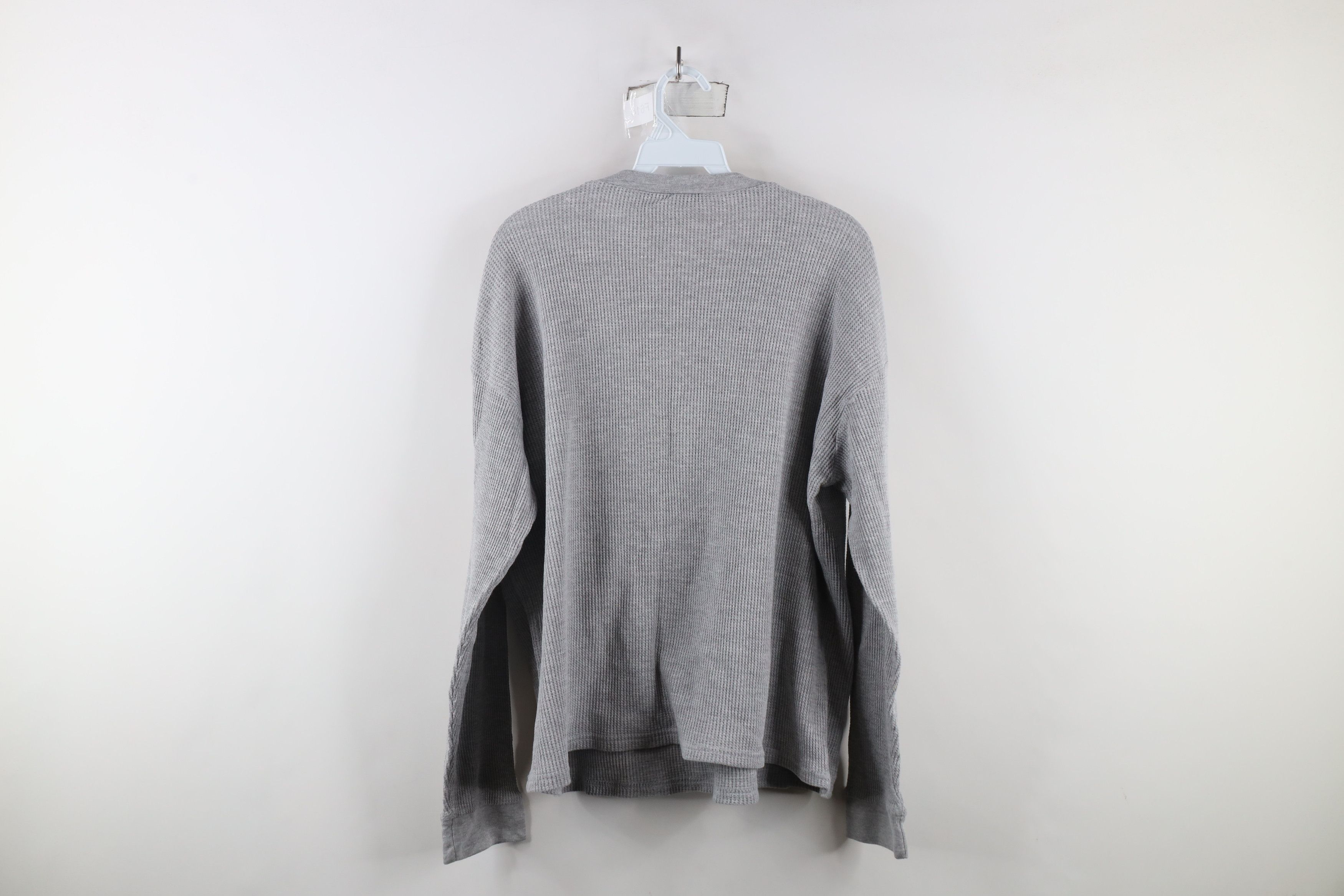 Vintage Vintage 90s Thermal Knit University of Michigan T-Shirt Size US L / EU 52-54 / 3 - 6 Thumbnail