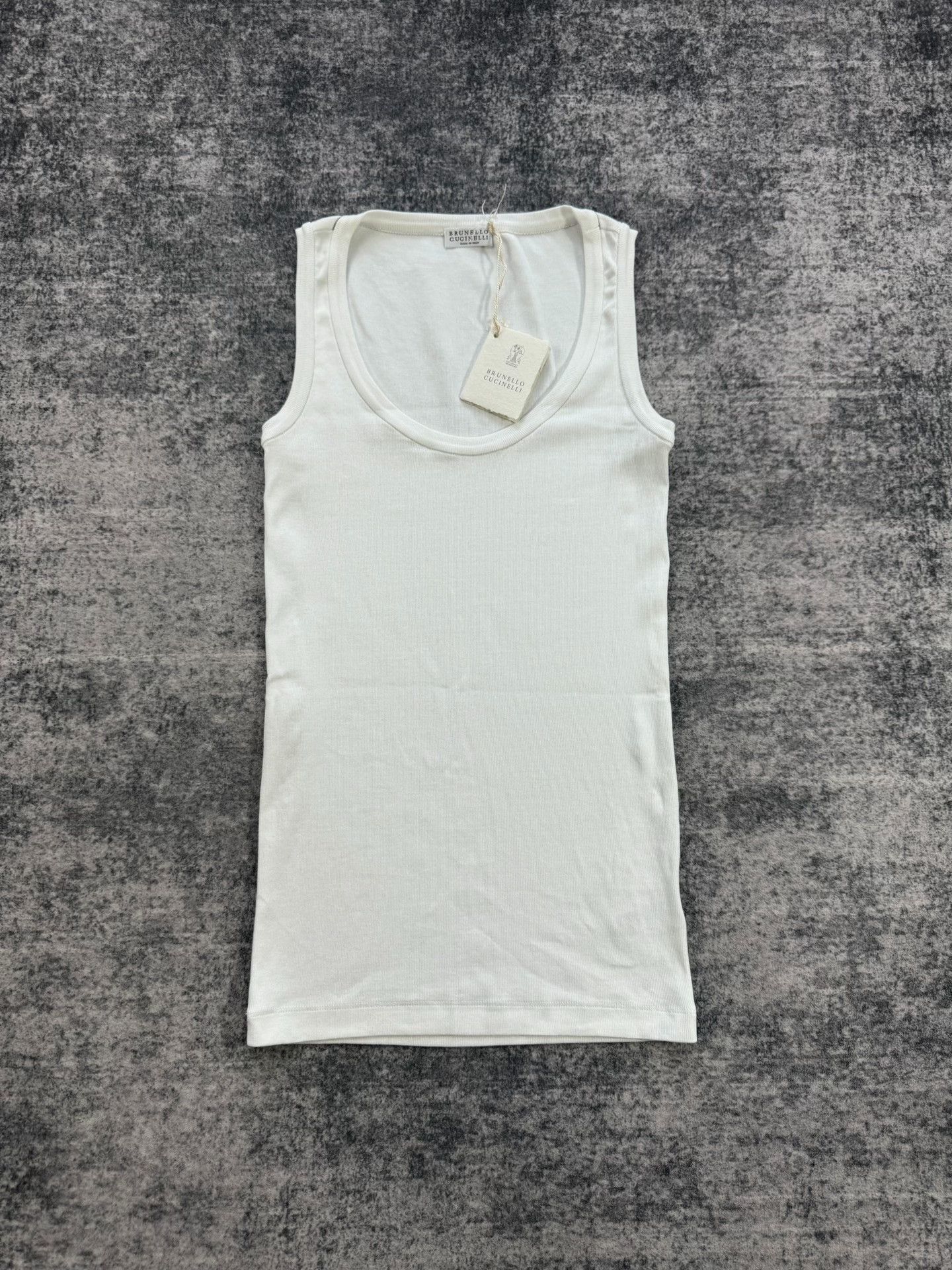 Brunello Cucinelli Brunello Cucinelli White Beaded Vest Size XS / US 0-2 / IT 36-38 - 1 Thumbnail