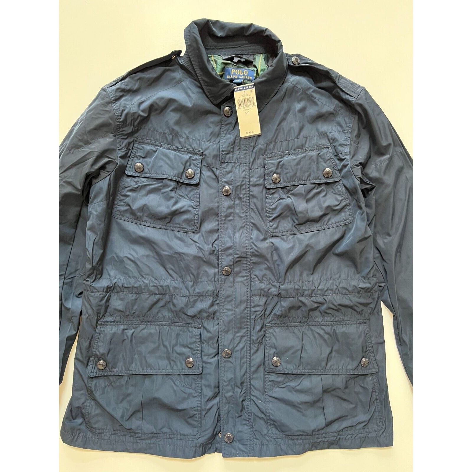 Polo Ralph Lauren Polo Ralph Lauren Multi Pocket Aviatr Navy Jacket Men Size L Size US L / EU 52-54 / 3 - 5 Thumbnail