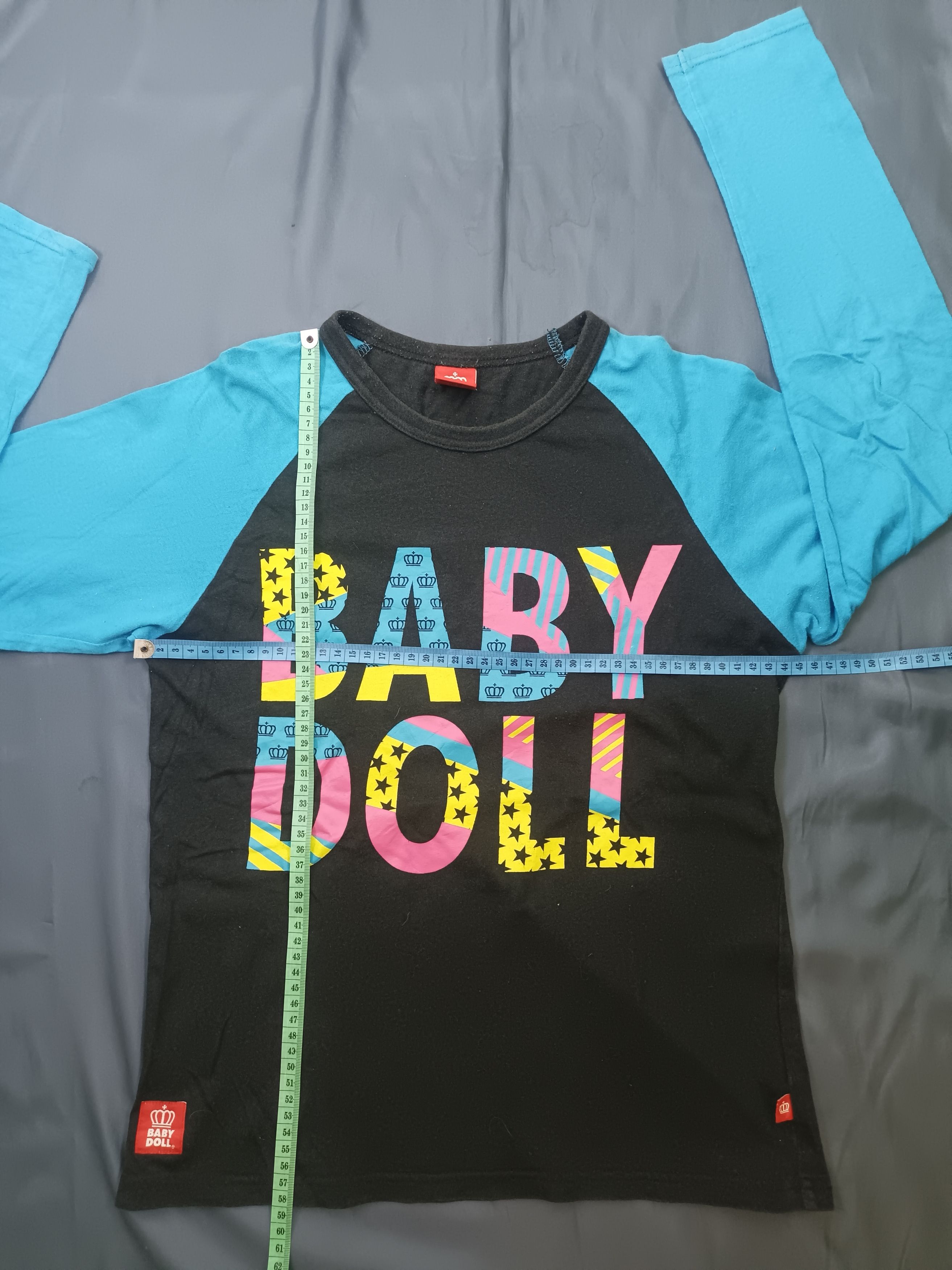 If Six Was Nine × Japanese Brand × Le Grande Bleu (L.G.B.) Baby Doll long Sleeve T-Shirt Size US M / EU 48-50 / 2 - 14 Thumbnail