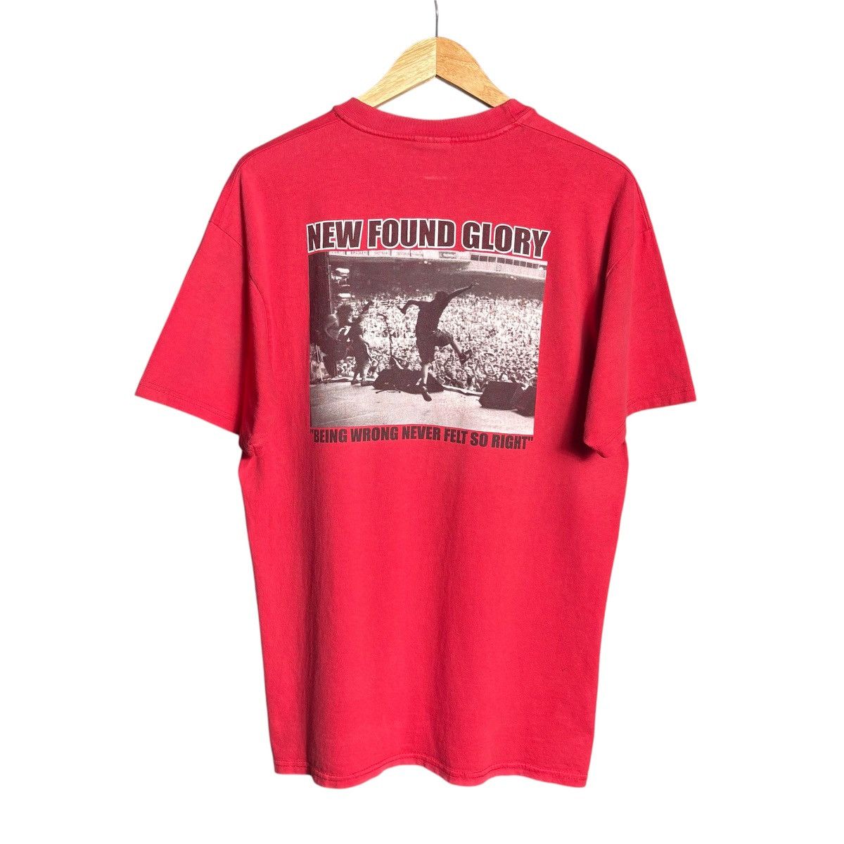 Band Tees Vintage 90s New Found Glory T-Shirt / Pop Punk Band Tees Size US L / EU 52-54 / 3 - 1 Thumbnail