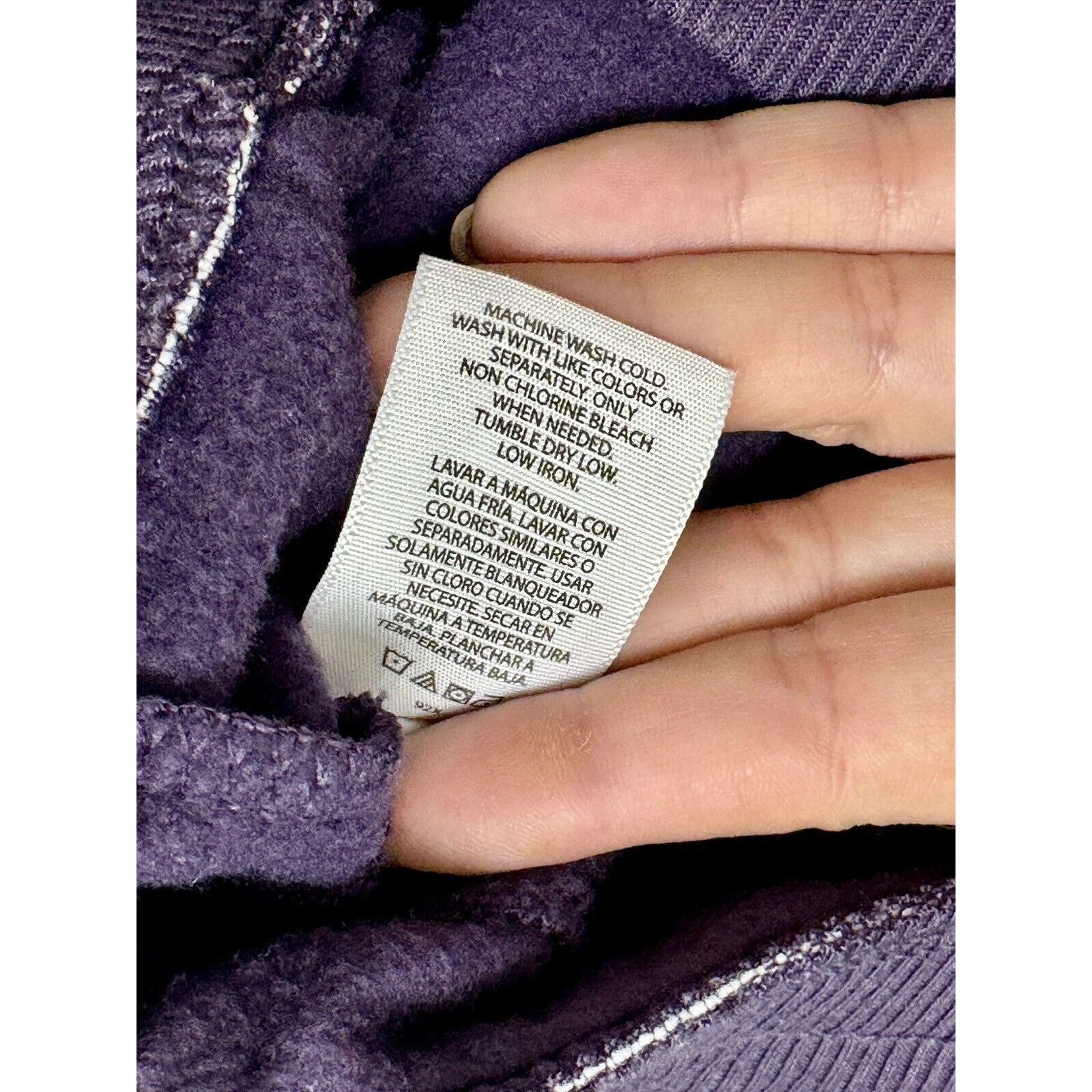 Athletic Works Athletic Works Drawstring Sweatpants In Purple - Size M Size 30" / US 8 / IT 44 - 6 Thumbnail
