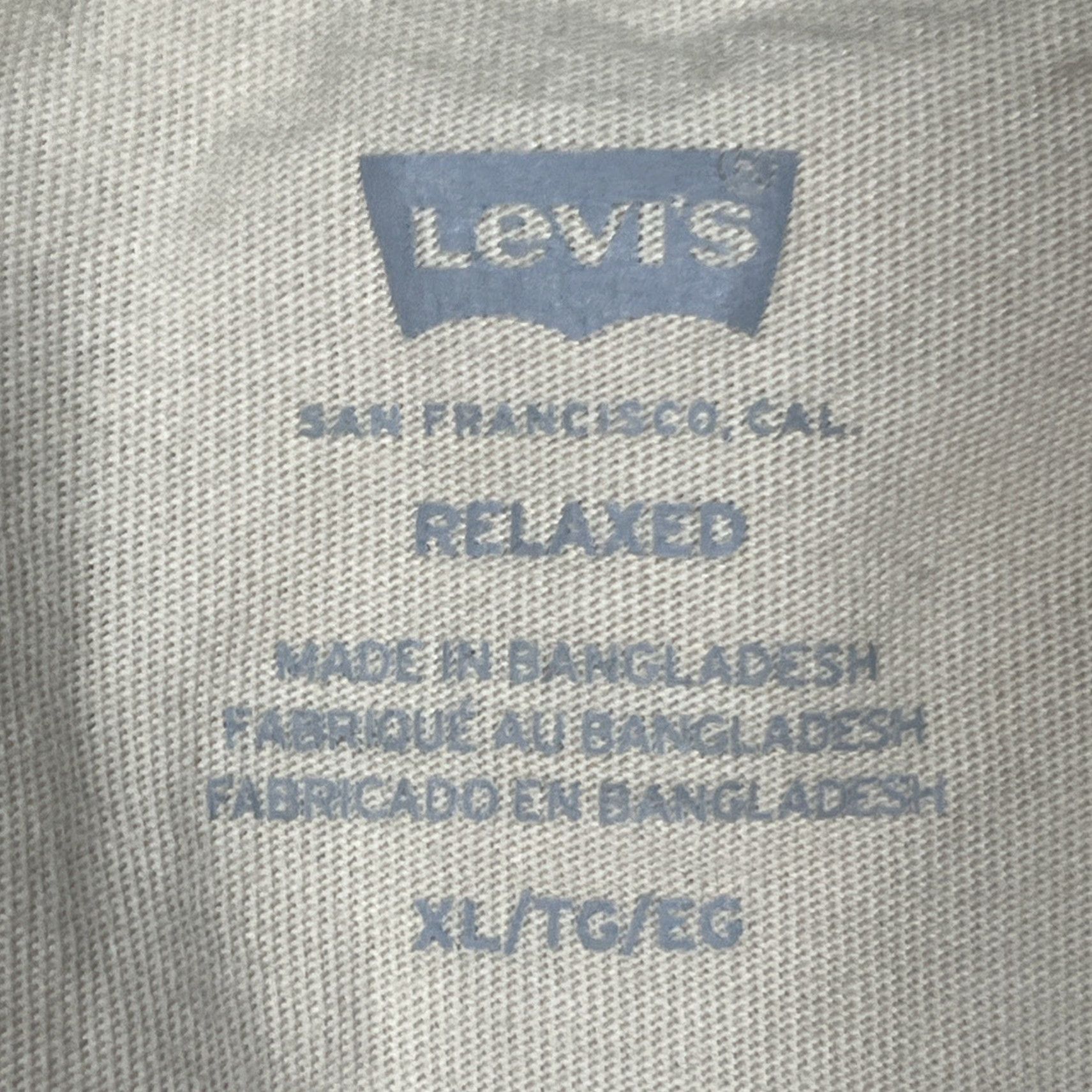 Levi's Levi's Olive Green Cream Relaxed Shirt Raglan Long Sleeve Mens XL Baseball Shirt Size US XL / EU 56 / 4 - 6 Thumbnail